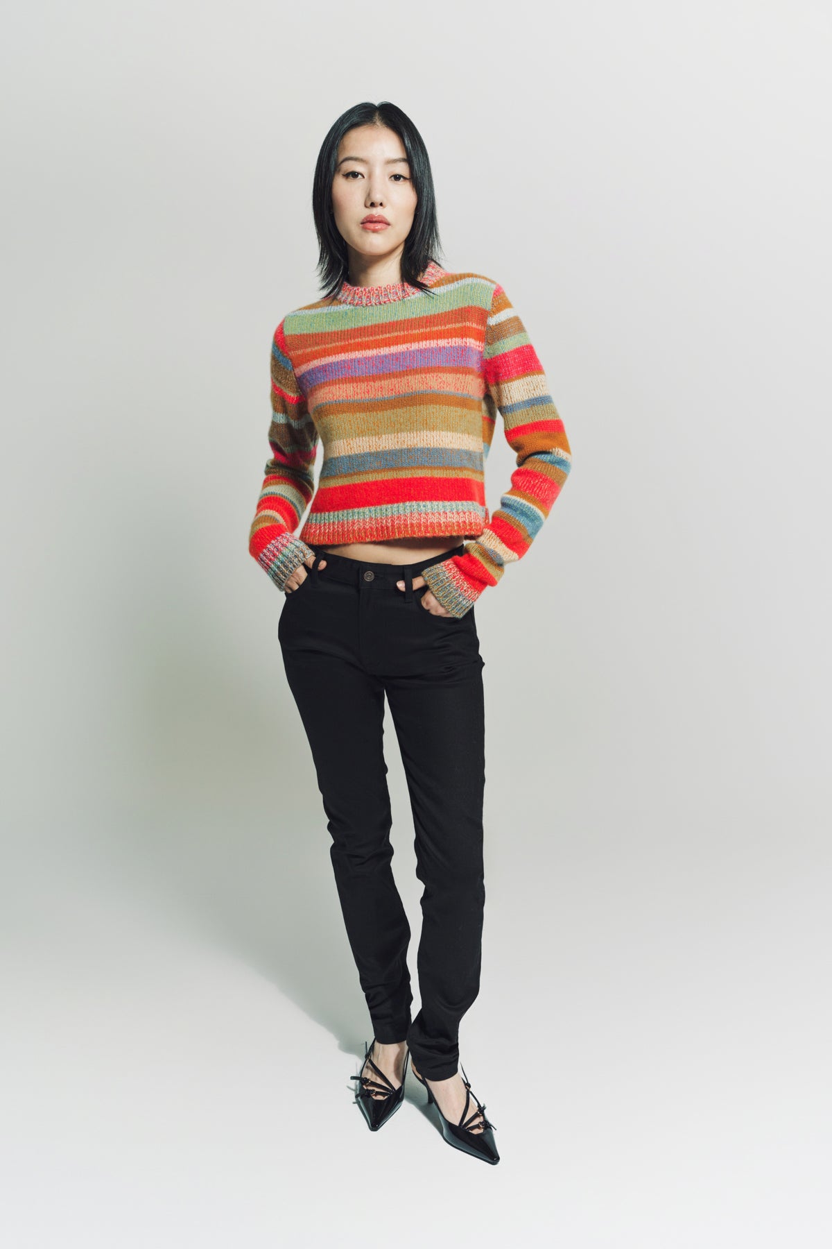 THE ELDER STATESMAN | STRIPE SUPERSOFT CREW