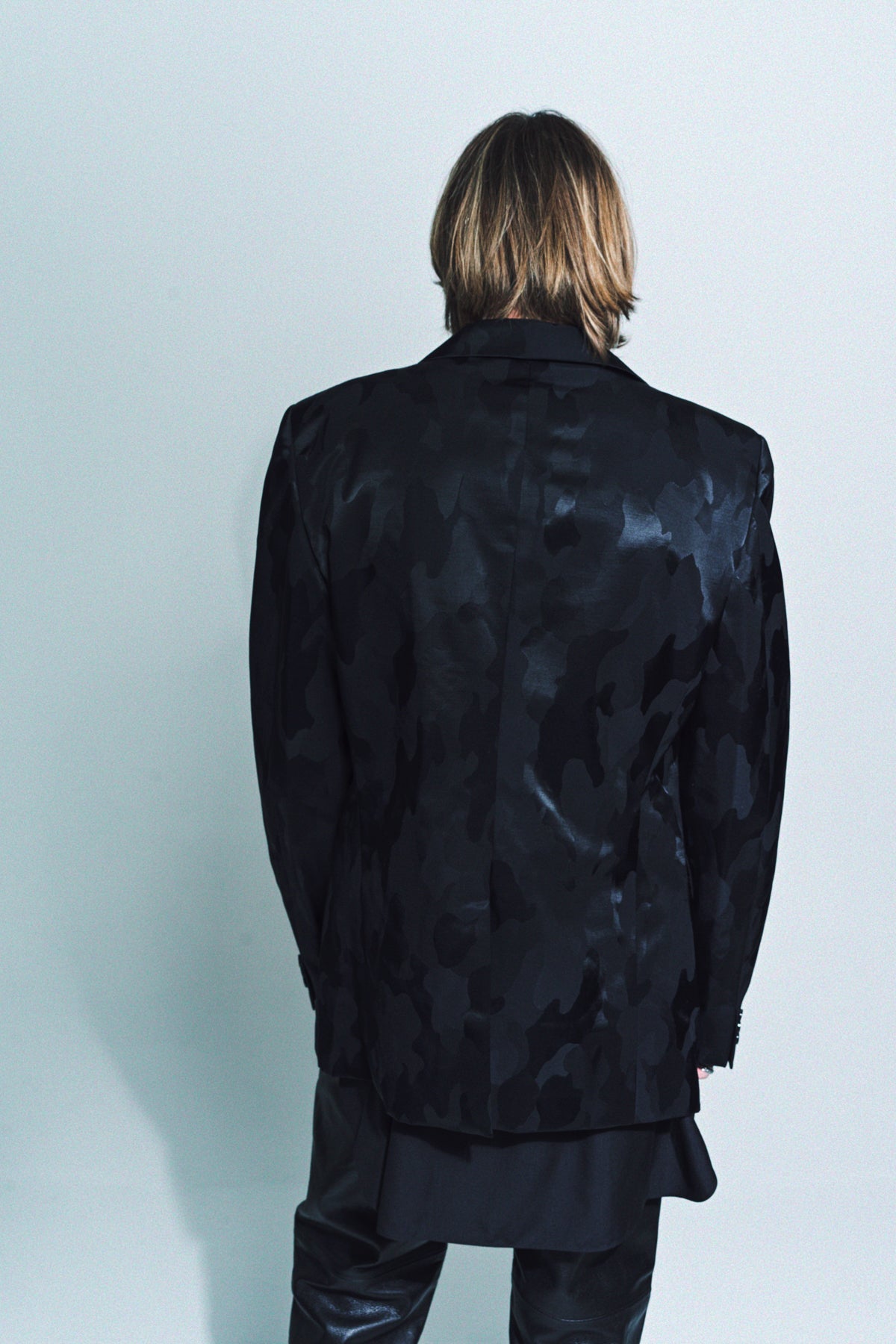 COMME DES GARCONS HOMME PLUS | NYLON JACQUARD BLAZER - MAXFIELD LA