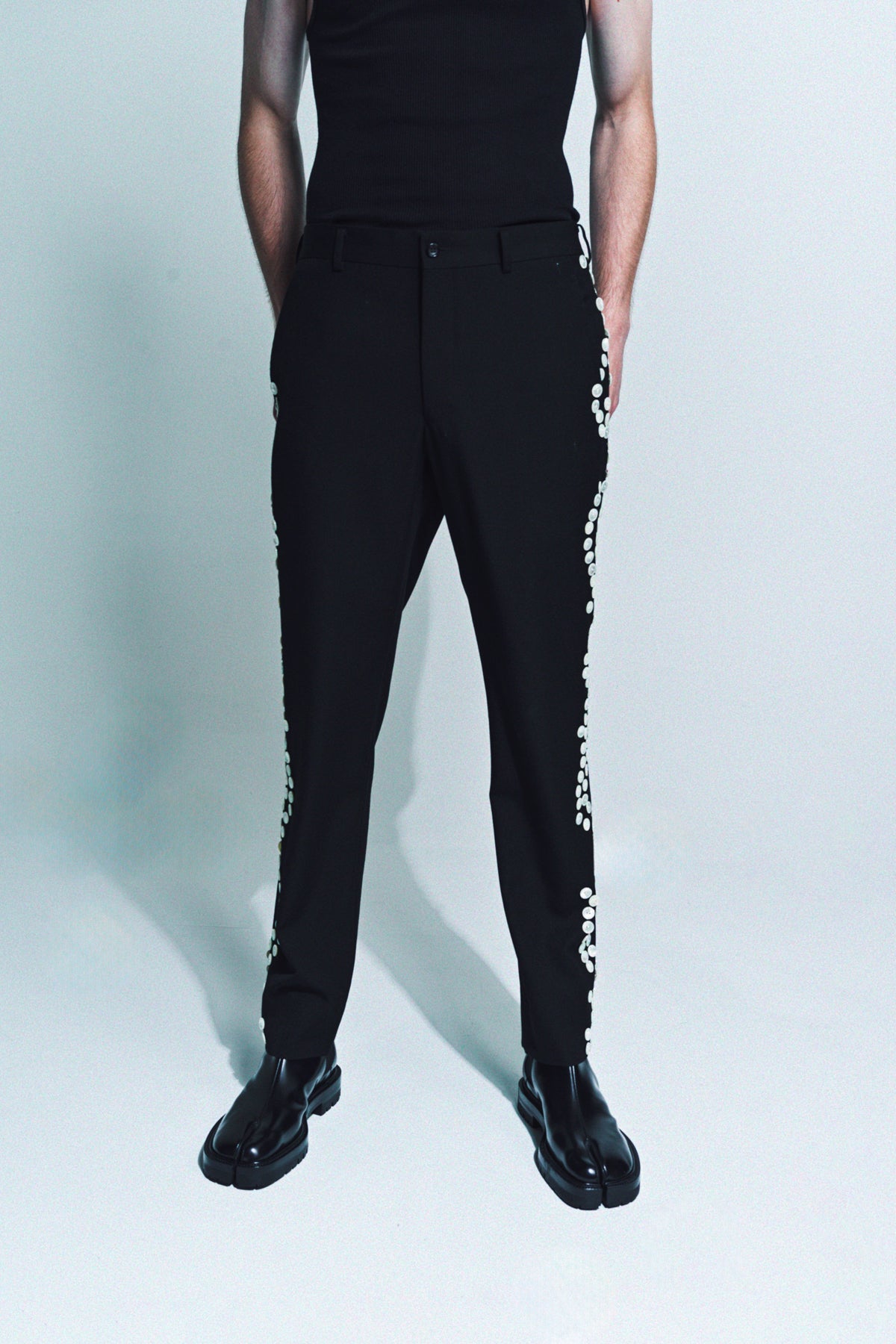 COMME DES GARCONS HOMME PLUS | SEQUIN PANTS