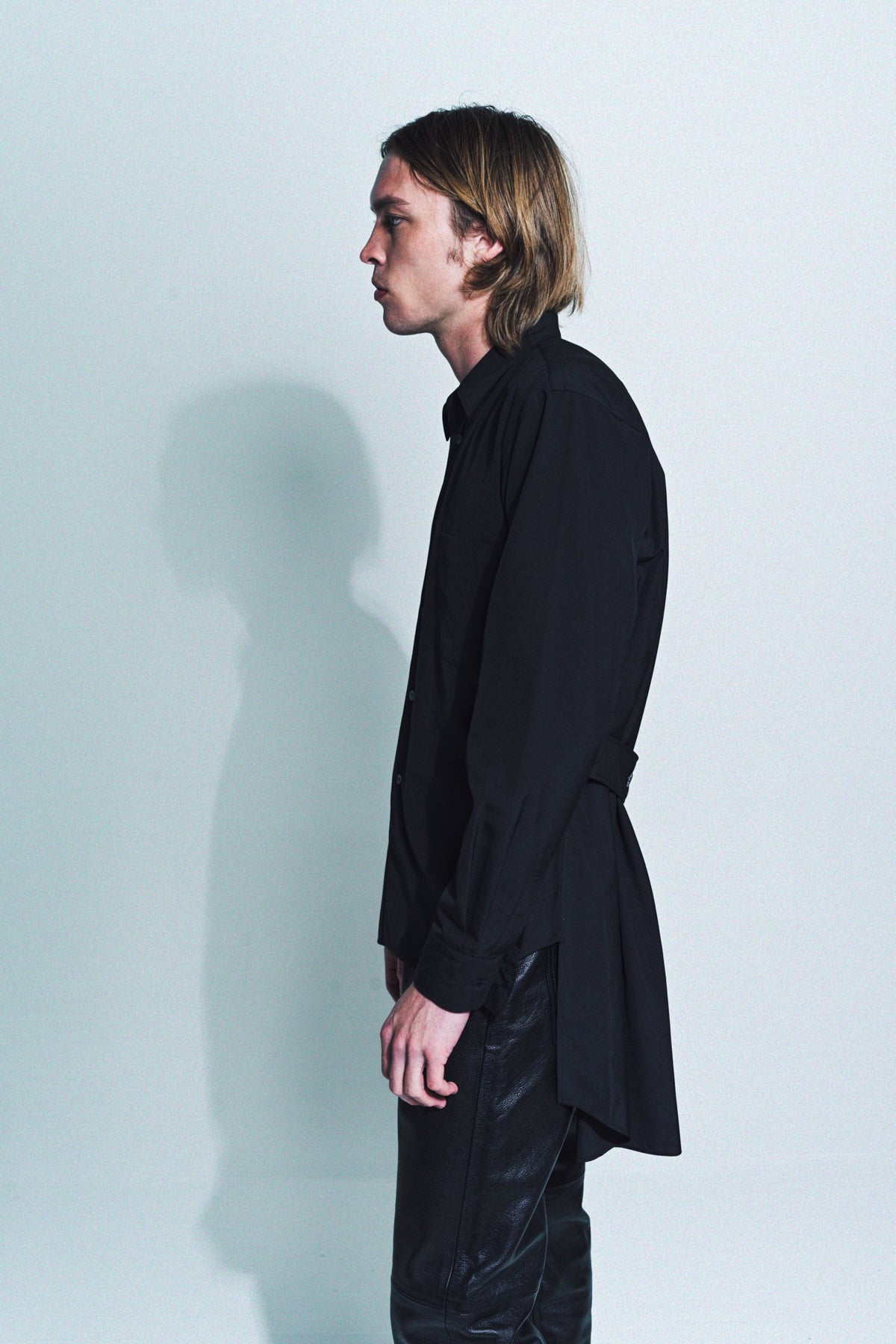 COMME DES GARCONS HOMME PLUS | SPUN BROAD LONG SLEEVE SHIRT