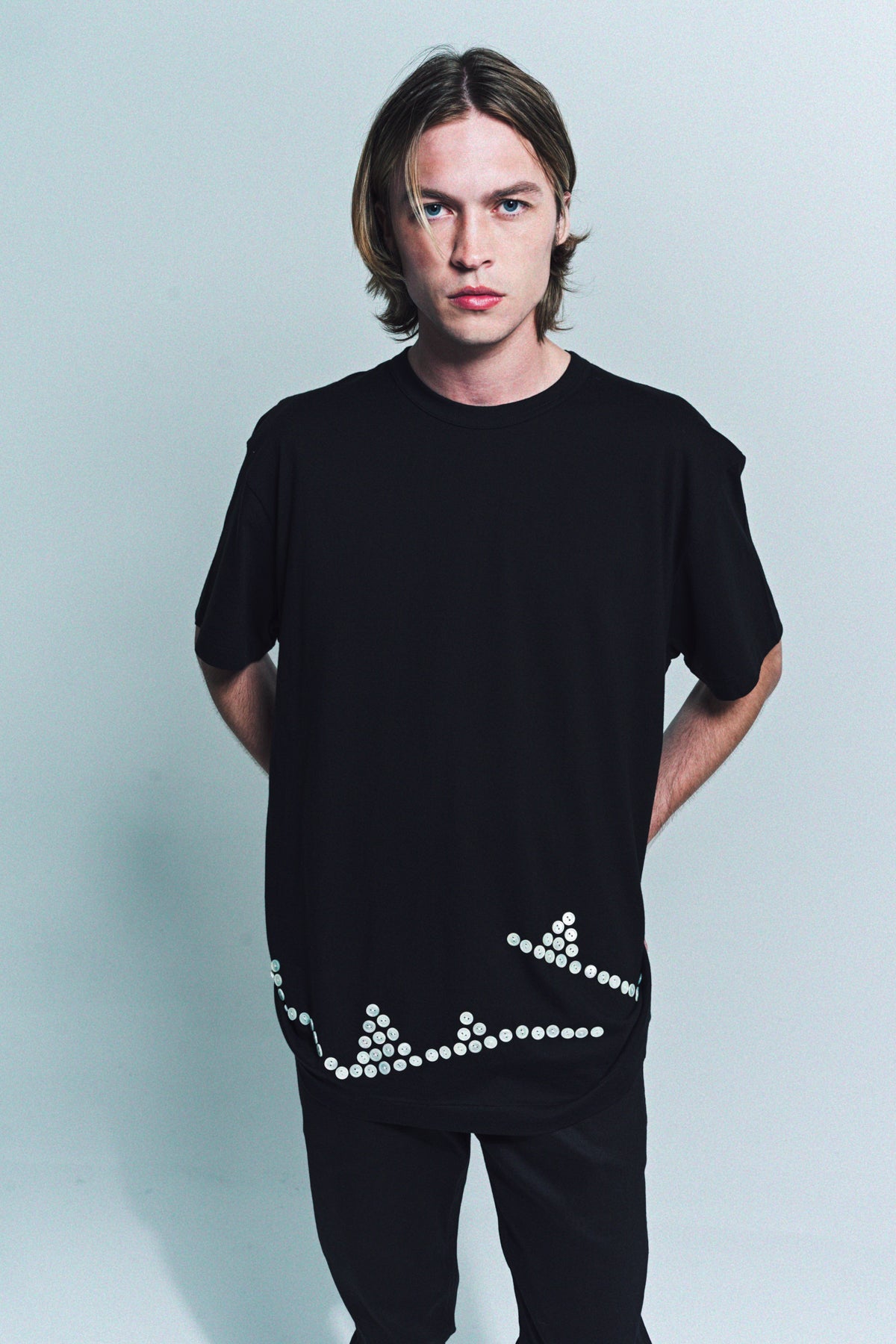 COMME DES GARCONS HOMME PLUS | BUTTONED SHORT SLEEVE TEE - MAXFIELD LA