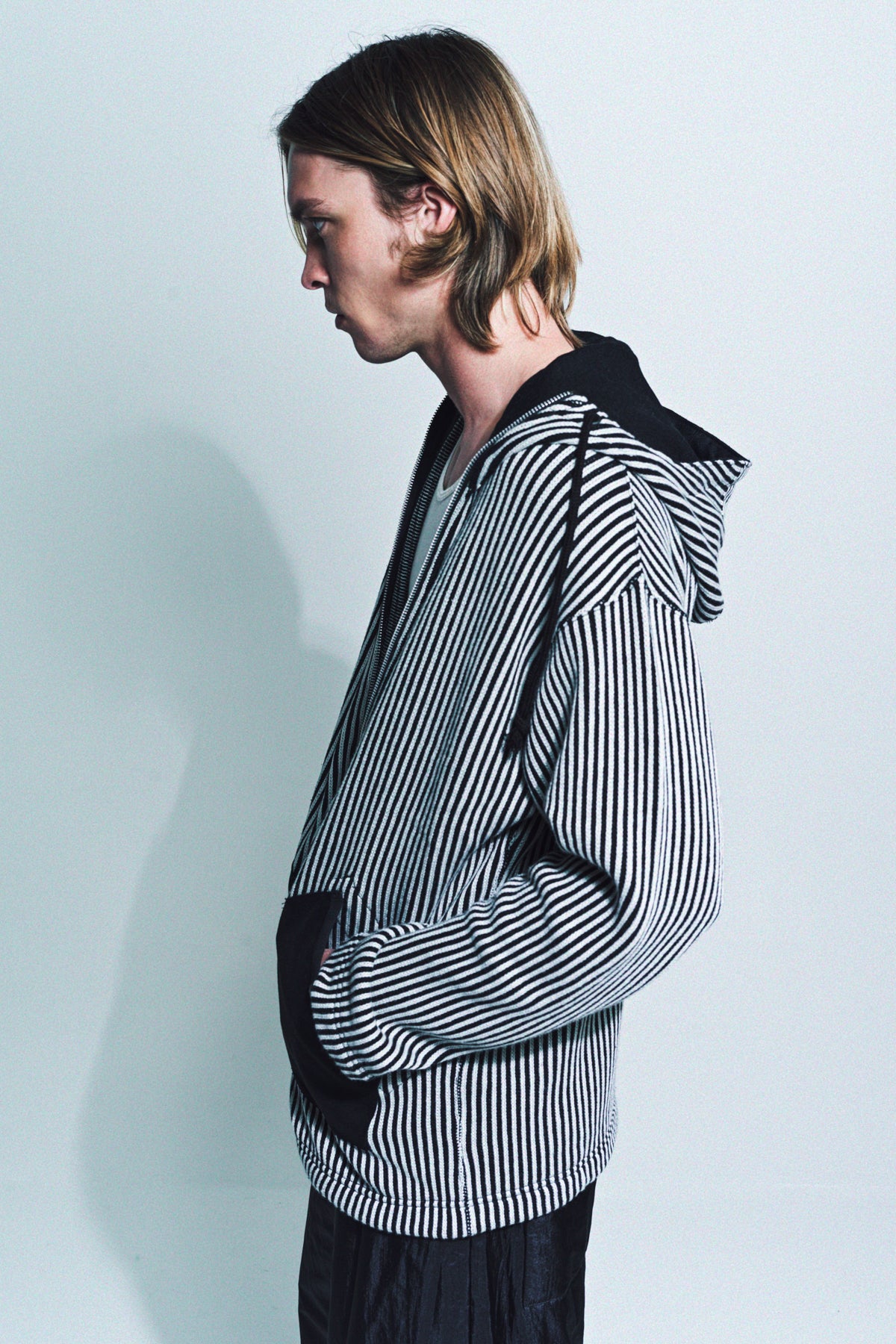 JUNYA WATANABE | STRIPED HOODIE