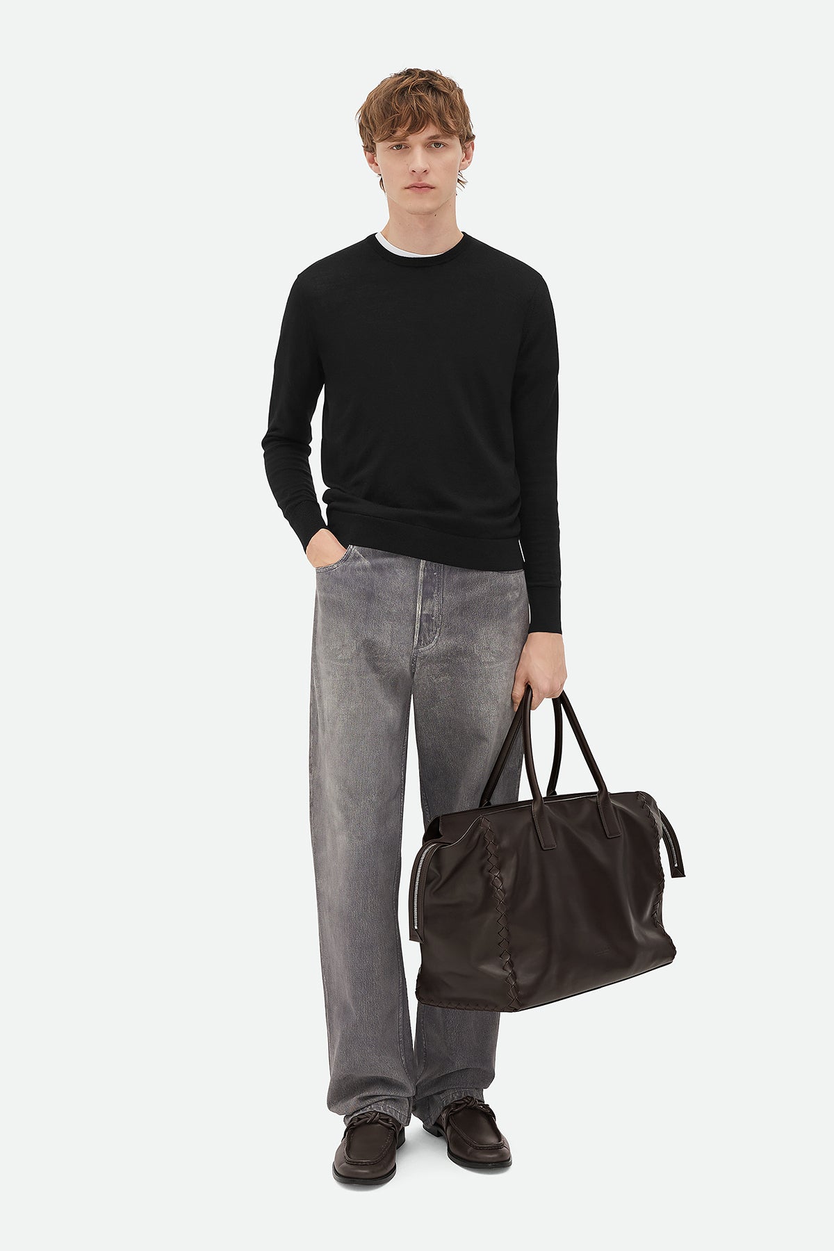 BOTTEGA VENETA | LARGE ZIPPED CABAT