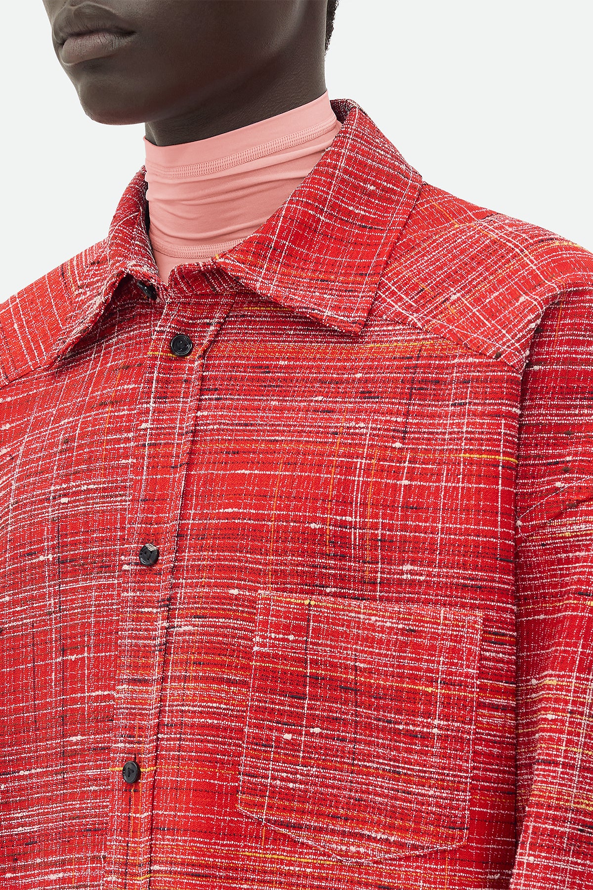 BOTTEGA VENETA | KNOTTED VISCOSE SHIRT