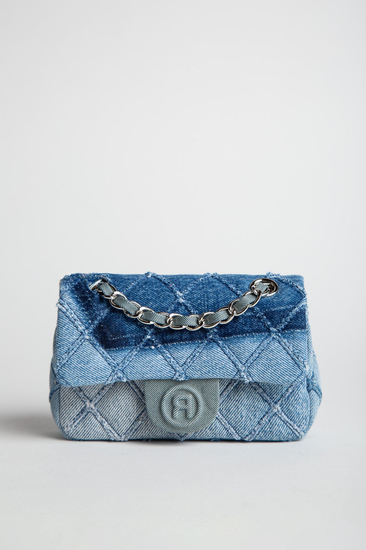 READYMADE | RHOMBUS DENIM NANO BAG - MAXFIELD LA