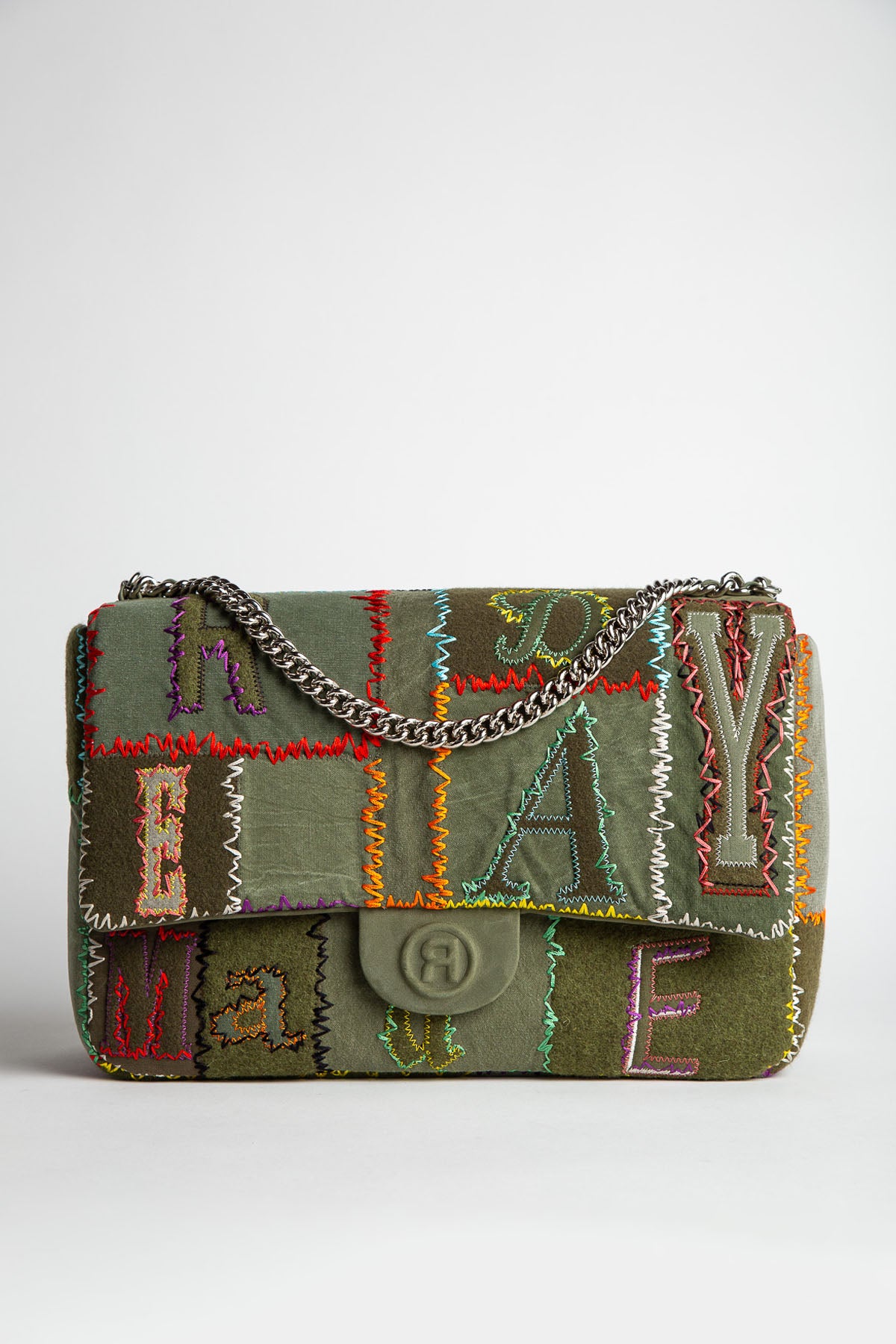 READYMADE | PATCHWORK BIG CHAIN BAG - MAXFIELD LA