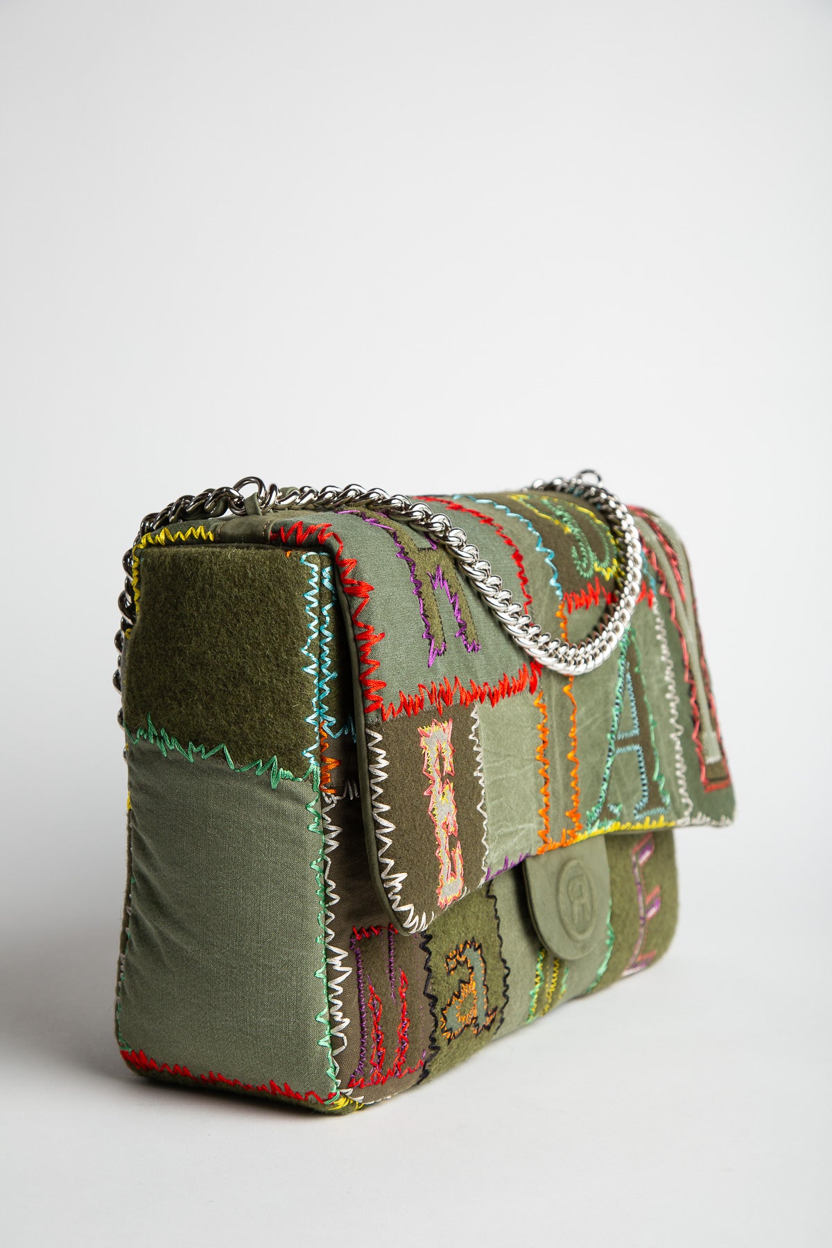 READYMADE | PATCHWORK BIG CHAIN BAG - MAXFIELD LA