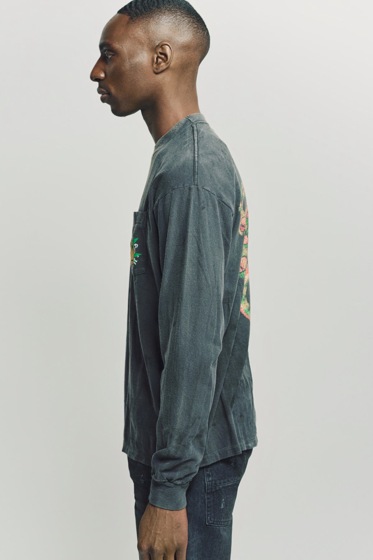 READYMADE | SNAKE LONG SLEEVE TEE