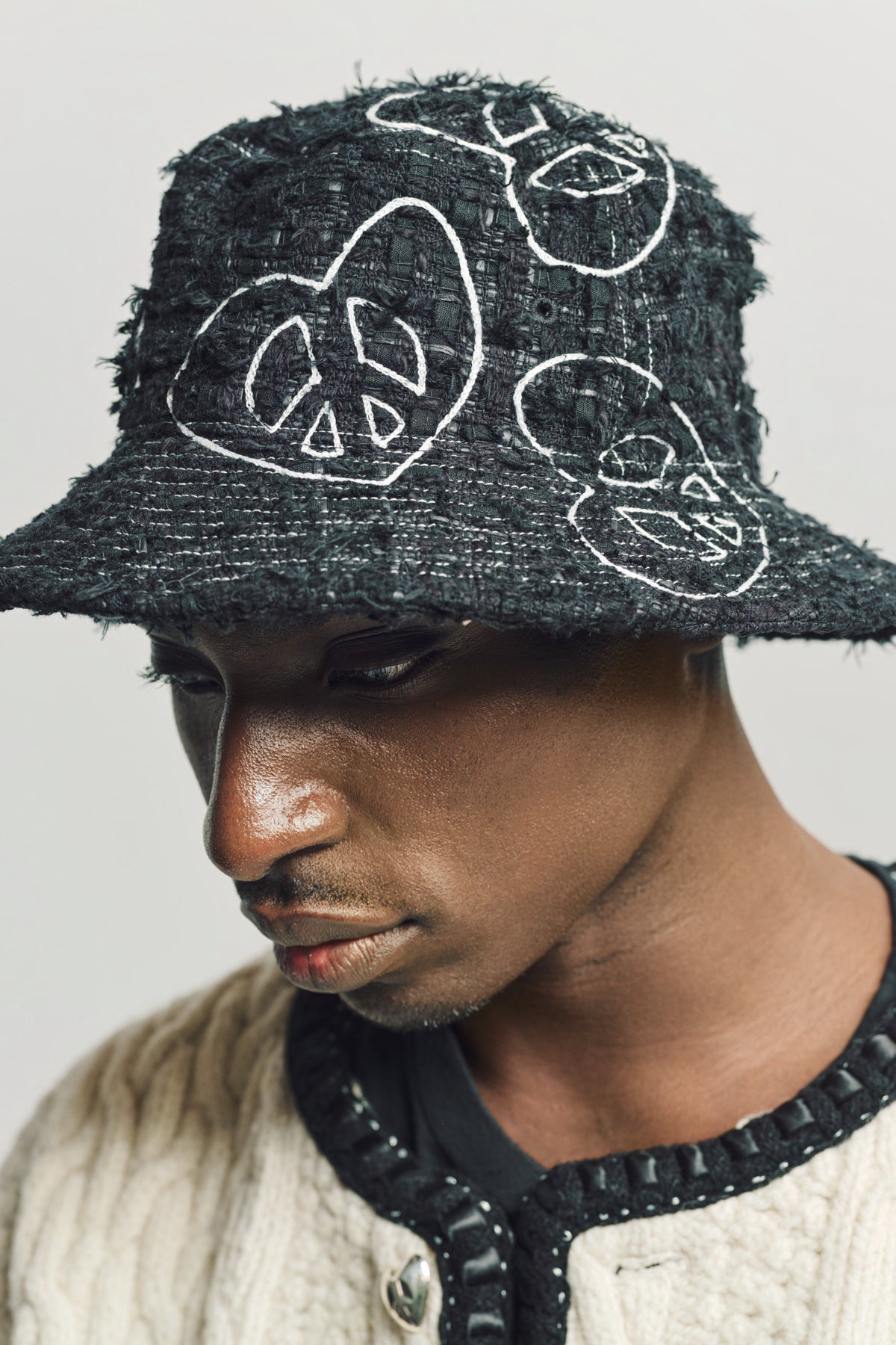 READYMADE | TWEED BUCKET HAT