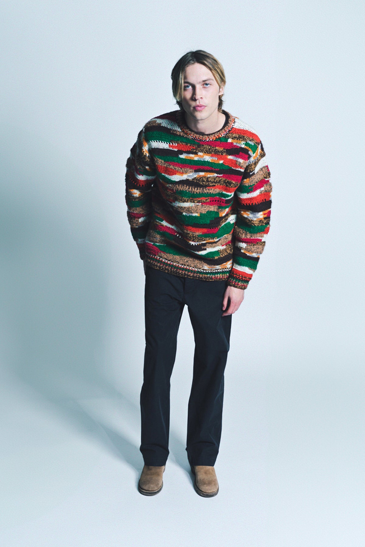 THE ELDER STATESMAN | KITCHEN SINK SWEATER - MAXFIELD LA