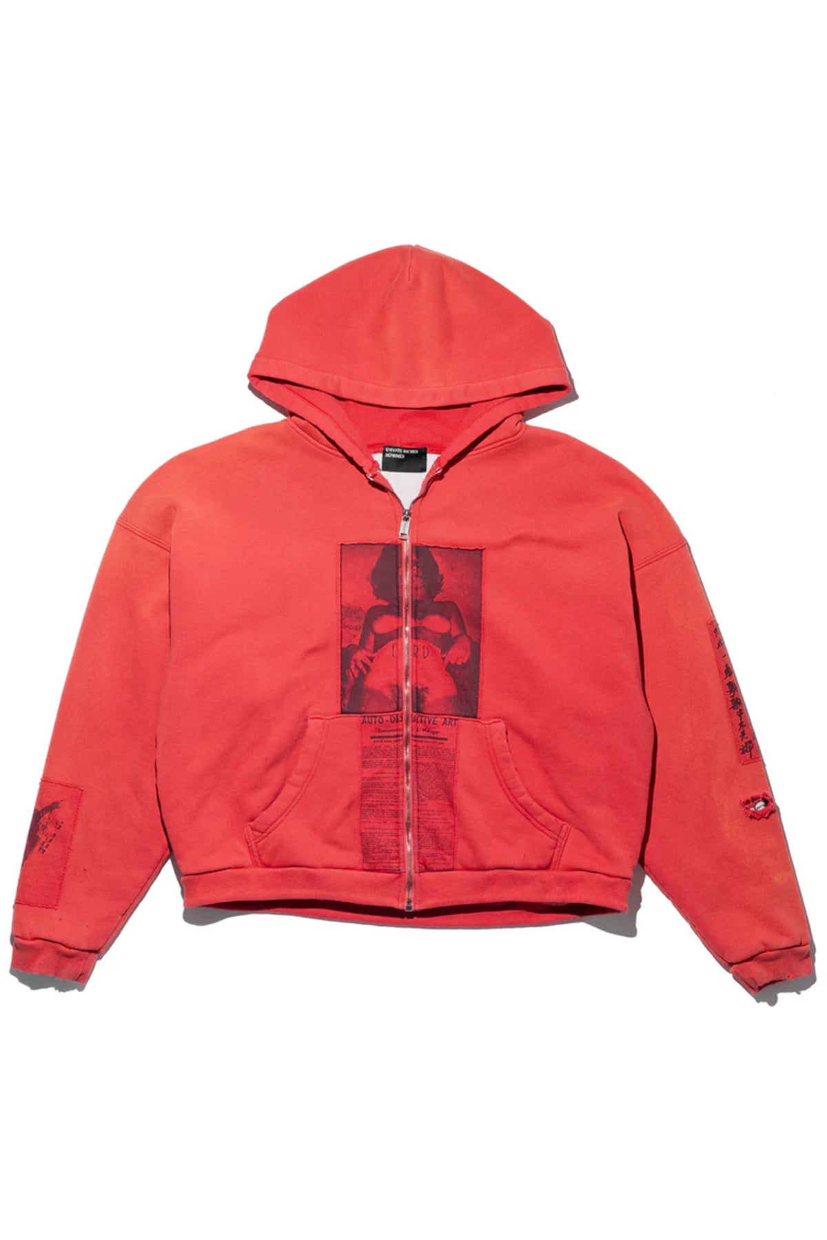 ENFANTS RICHES DÉPRIMÉS | ANTI-PROCESS THERMAL LINED ZIP HOODIE