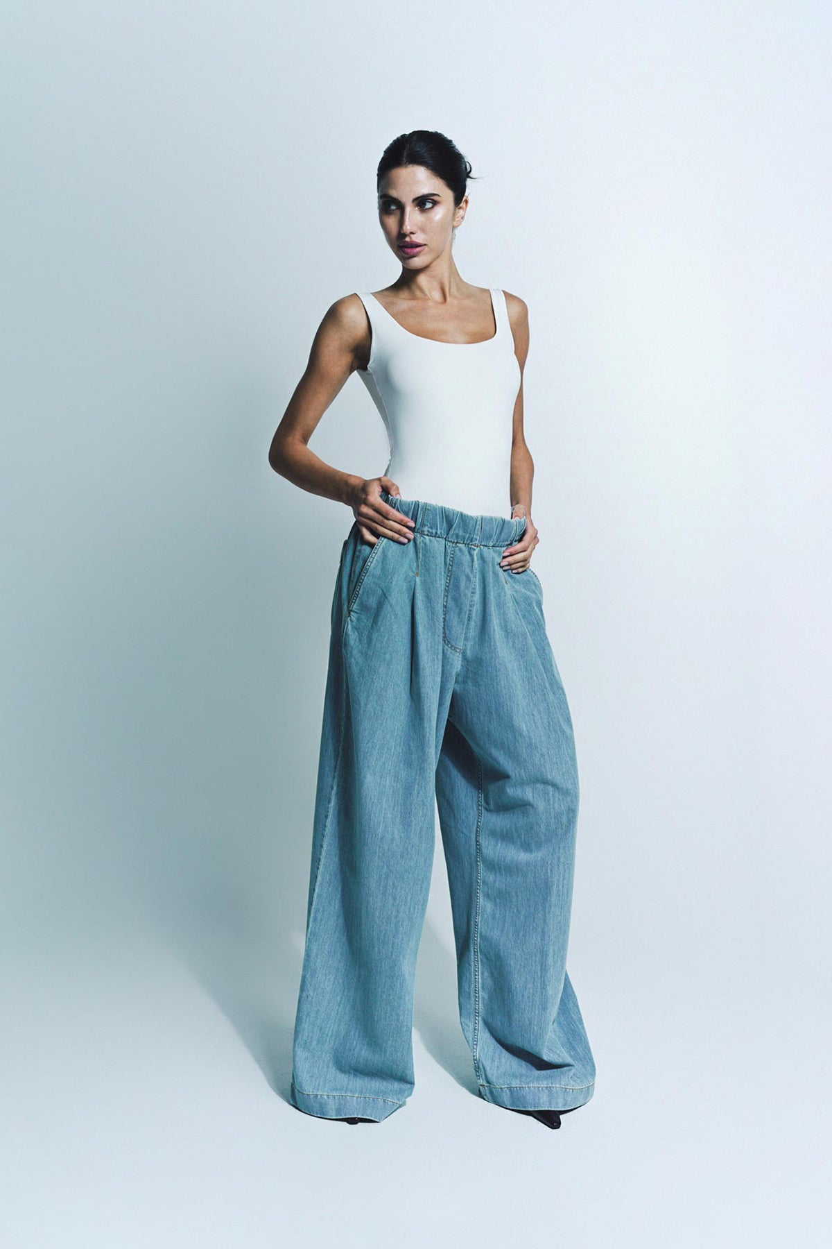 DRIES VAN NOTEN | WIDE LEG JEANS