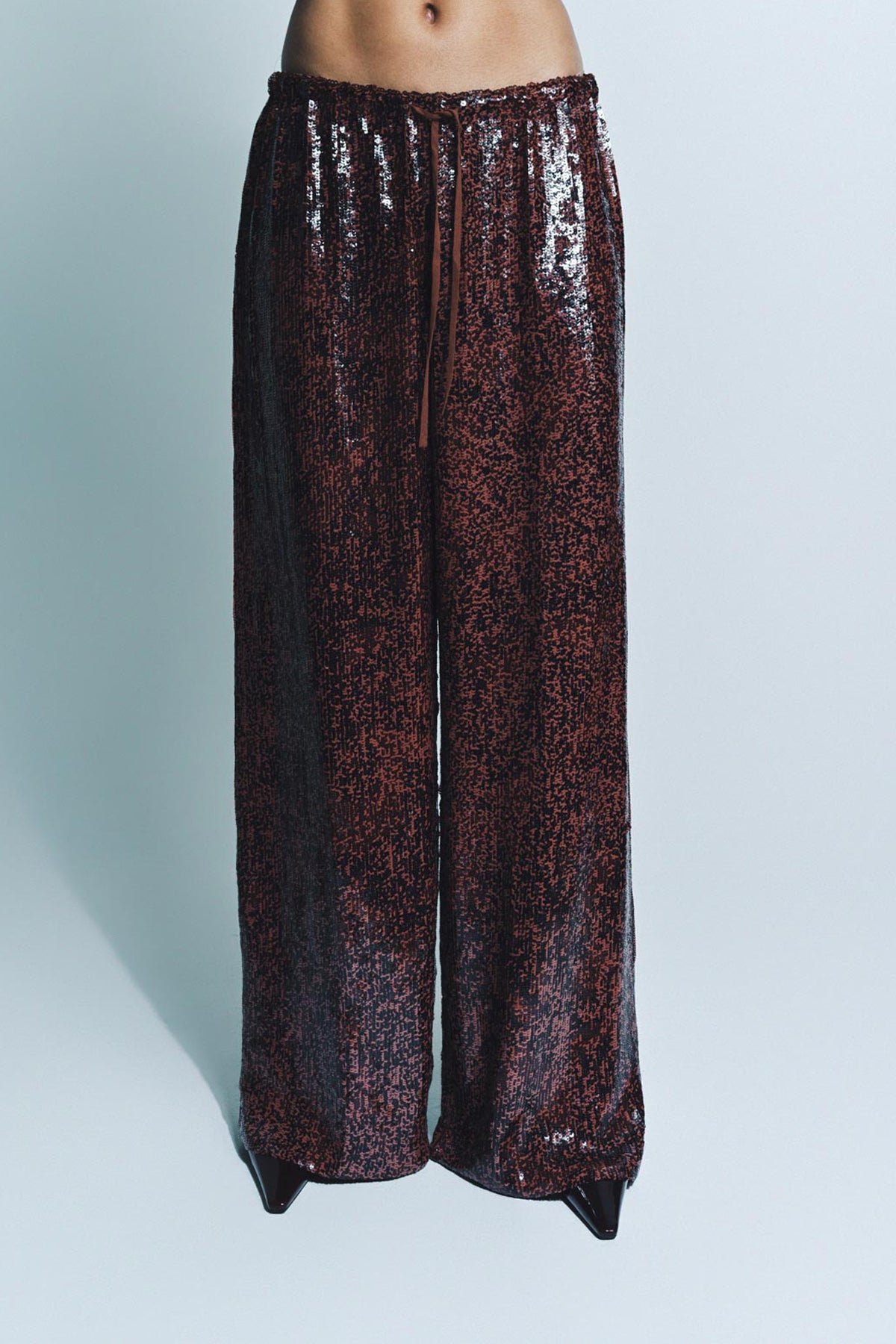 DRIES VAN NOTEN | EMBELLISHED PANTS - MAXFIELD LA