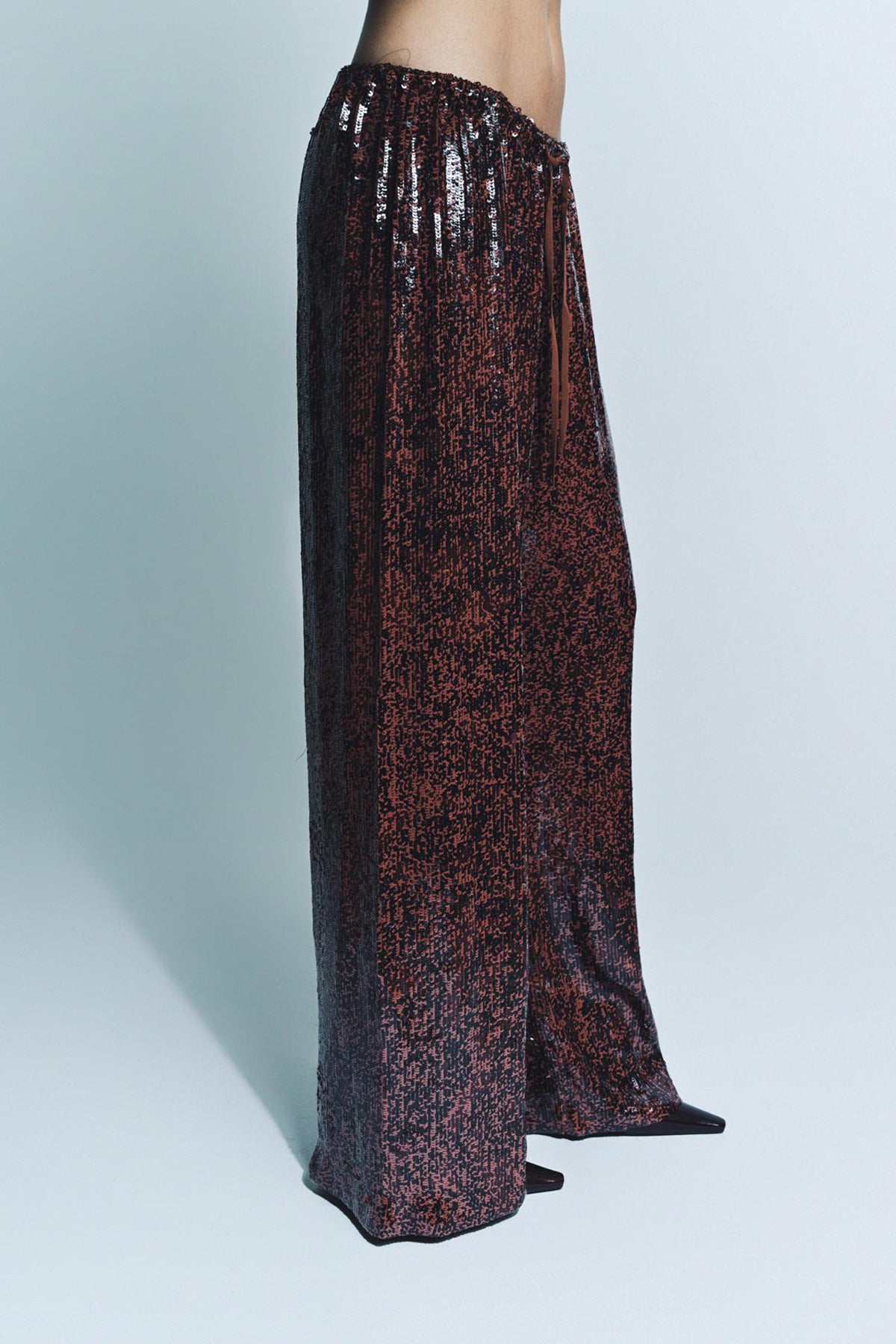 DRIES VAN NOTEN | EMBELLISHED PANTS - MAXFIELD LA