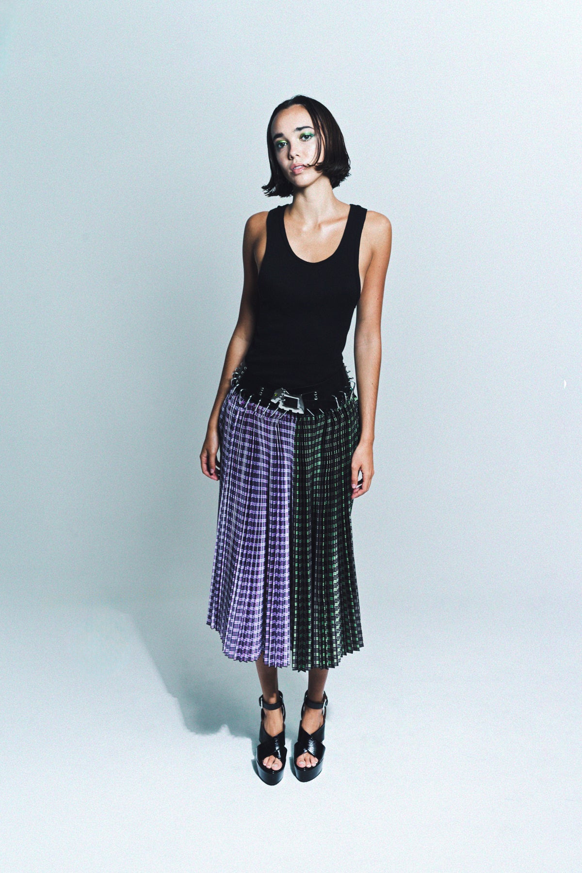 CHOPOVA LOWENA | CATHERINE MIDI CARABINER SKIRT