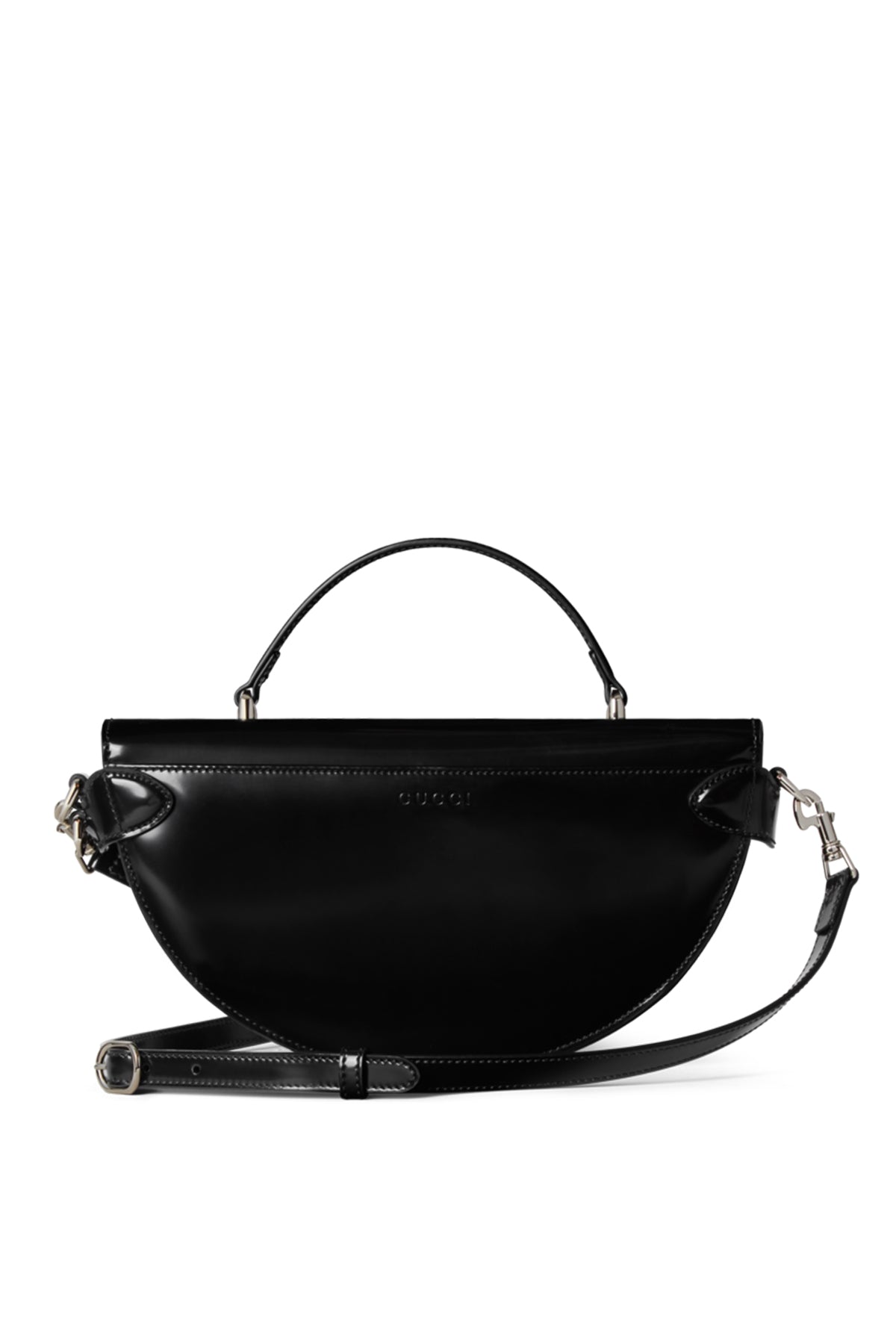 GUCCI | SMALL HALF-MOON TOP HANDLE BAG