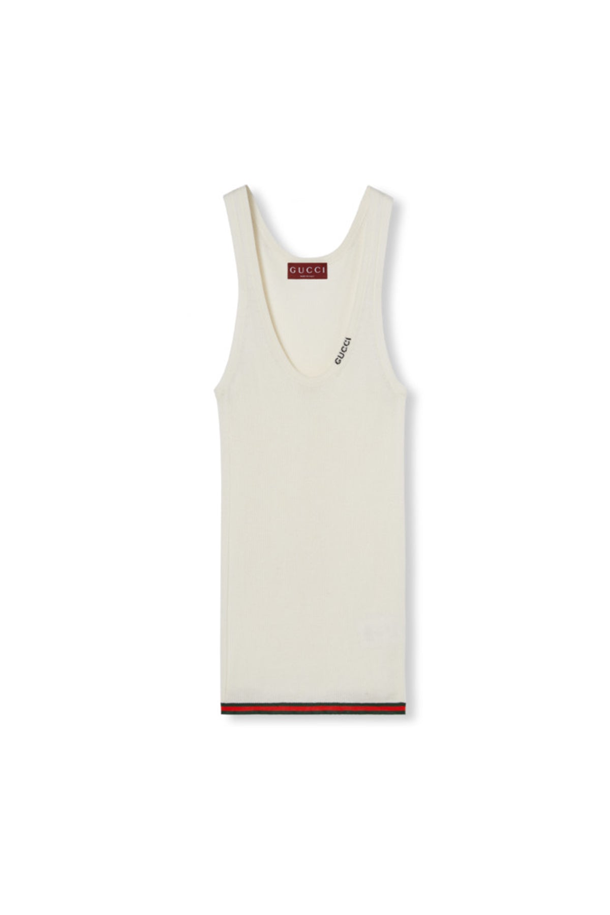 GUCCI | RIB SILK TANK TOP - MAXFIELD LA