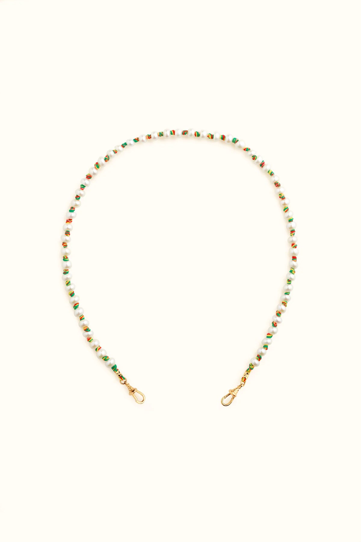 MARIE LICHTENBERG | MAULI FULL PEARL NECKLACE 37CM