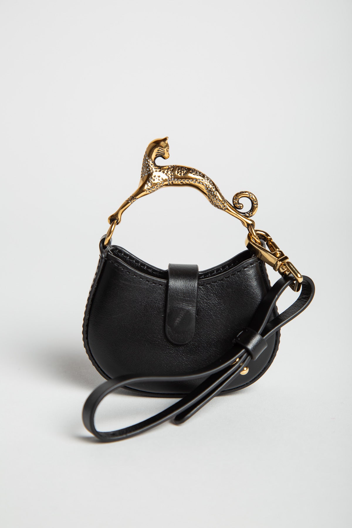 LANVIN | HOBO CAT CHARM BAG