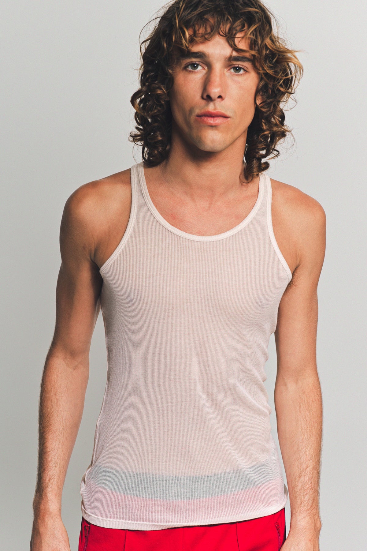 MAISON MARGIELA | SILK COTTON TANK