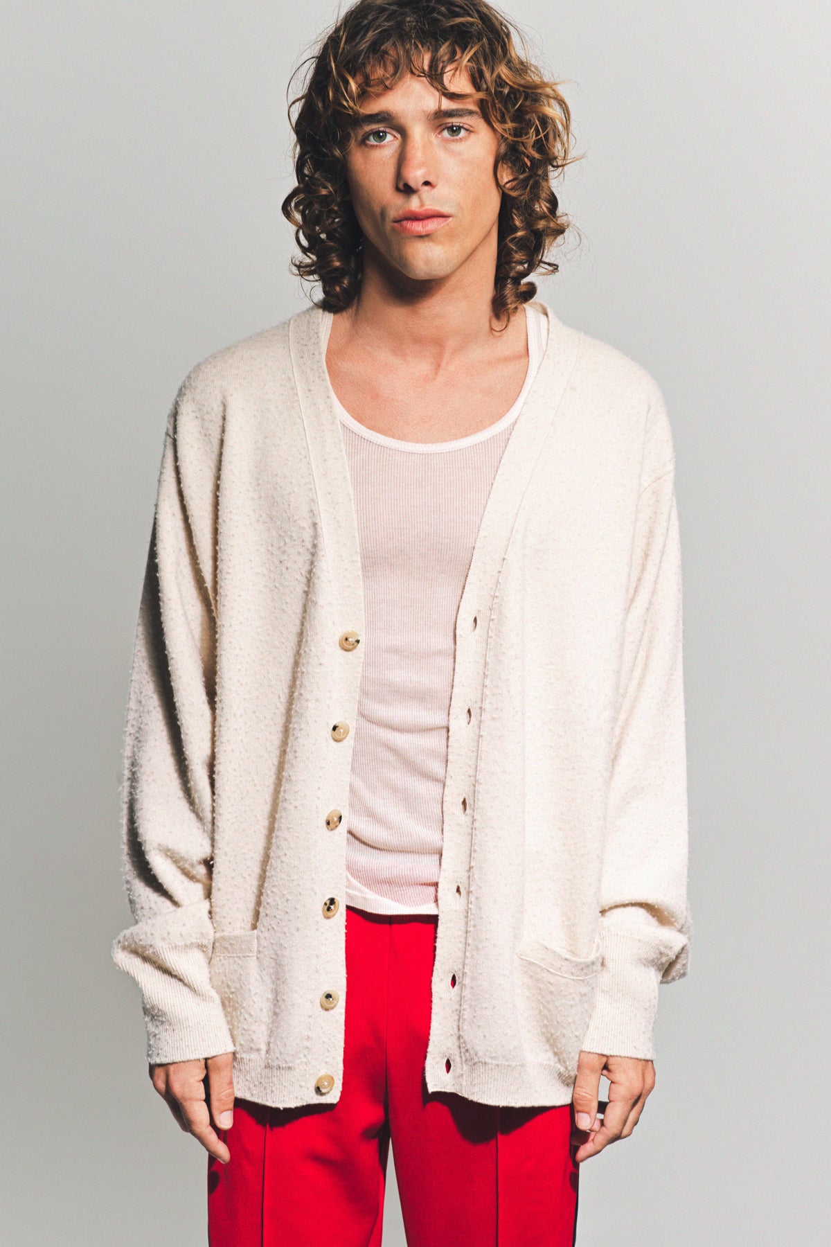 MAISON MARGIELA | CASHMERE KNIT CARDIGAN