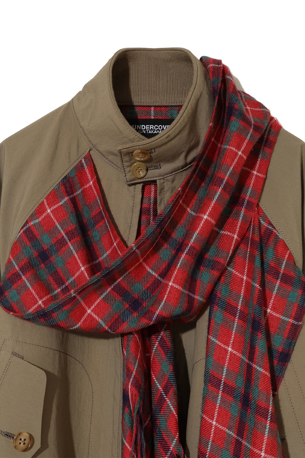 UNDERCOVER | TARTAN BLOUSON