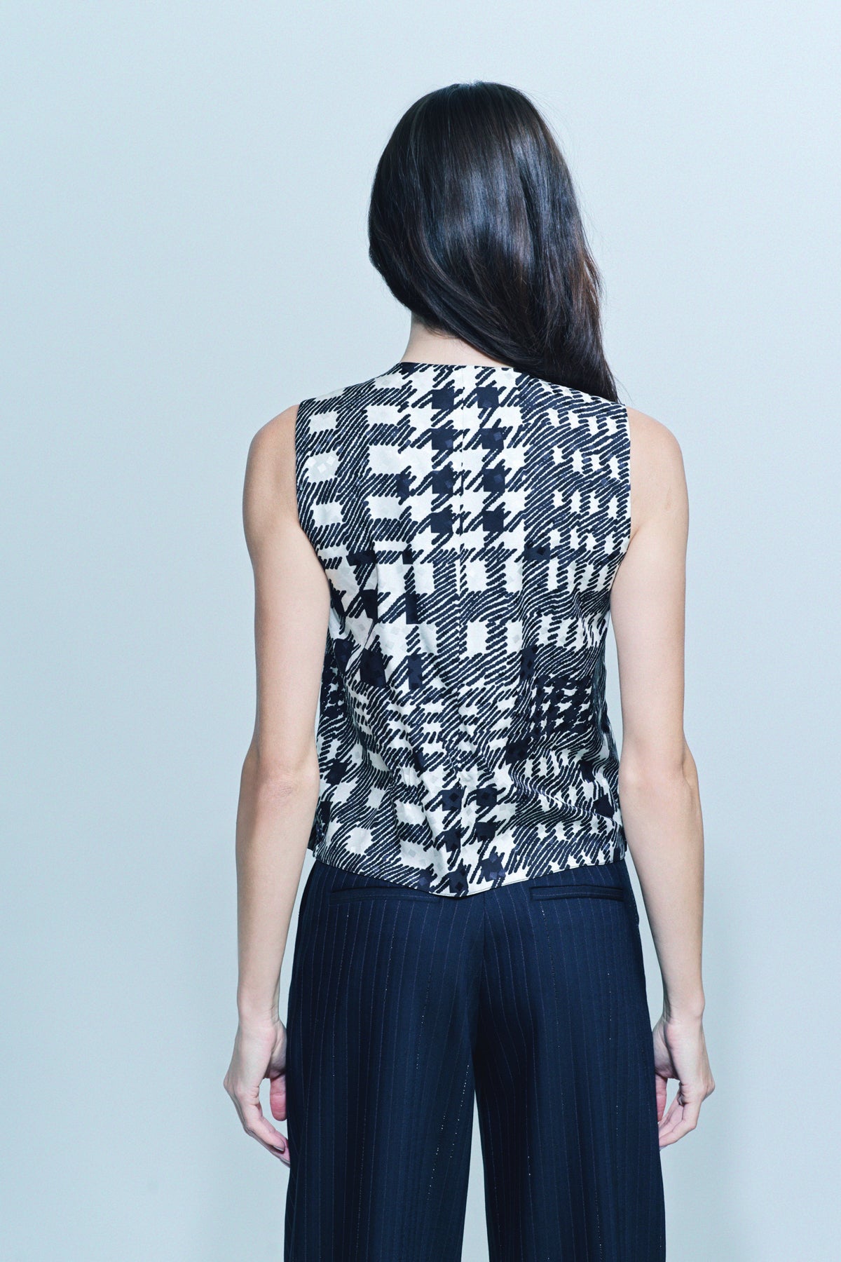 LIBERTINE | ‘CRYSTAL PINSTRIPE’ WAISTCOAT - MAXFIELD LA