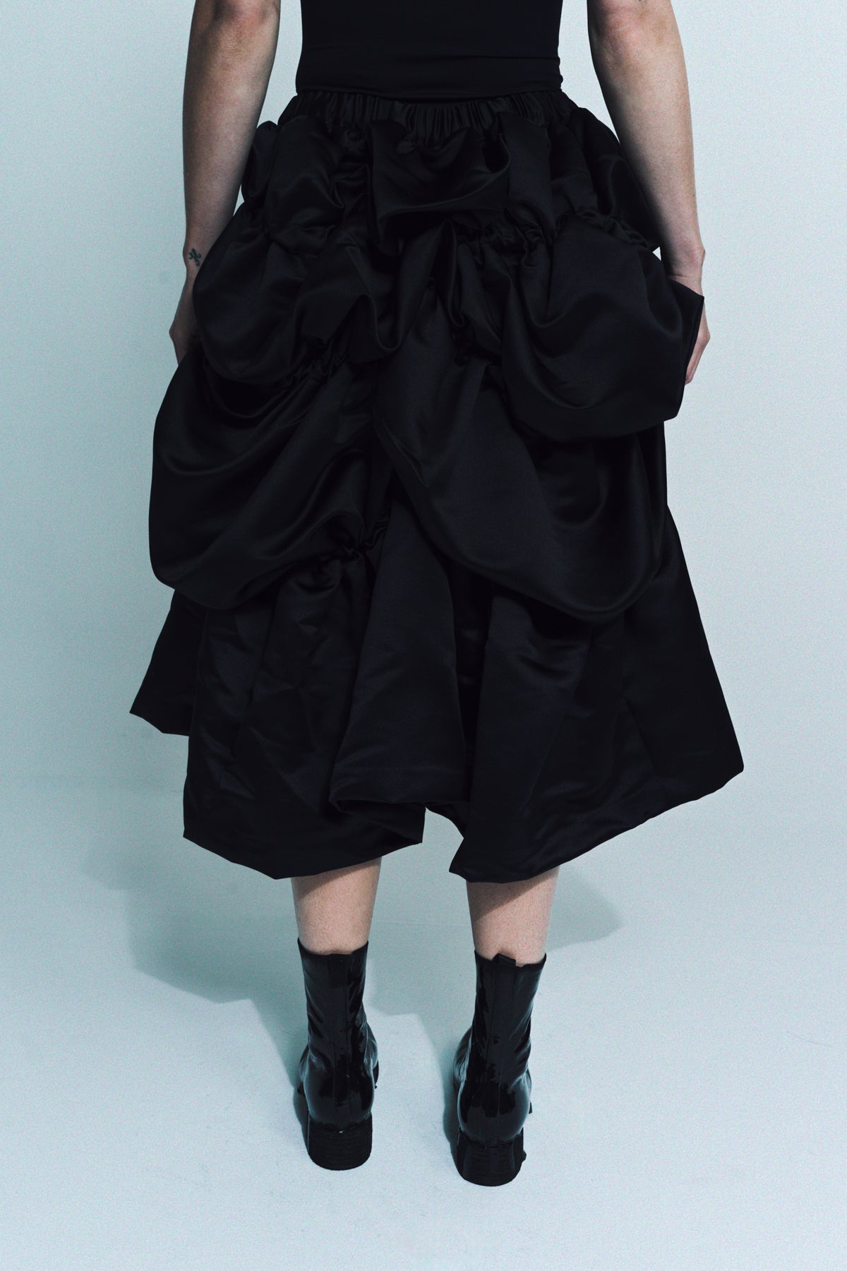 COMME DES GARCONS | SATIN THICK SKIRT