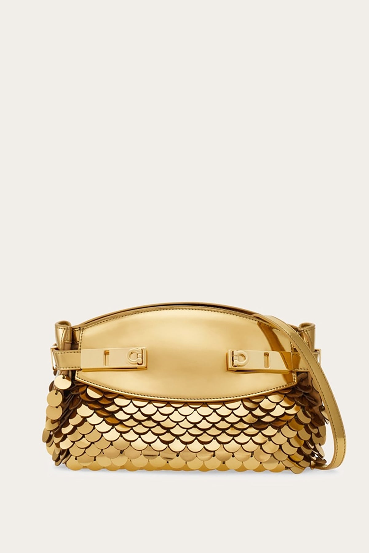 FERRAGAMO | HUG CROSSBODY BAG WITH SEQUINS