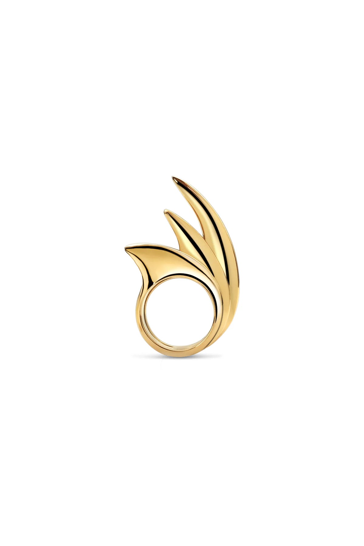 JOVANA DJURIC | MEDIUM YELLOW GOLD SLICE RING