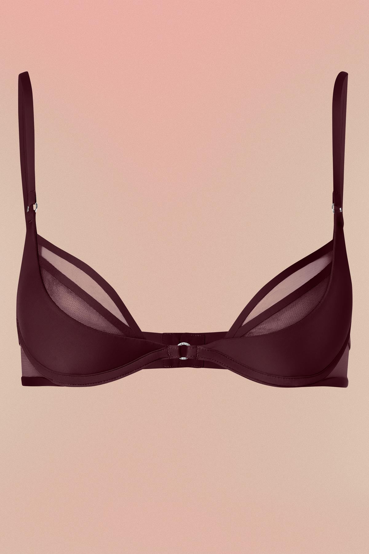 NENSI DOJAKA | MINIMALIST MICRO UNLINED PLUNGE BRA