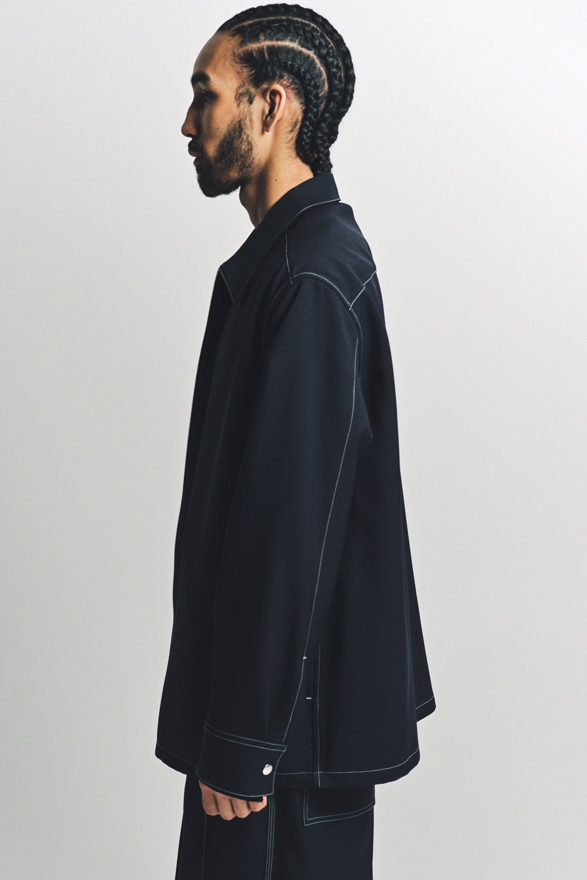 JIL SANDER | 106 ZIP-UP SHIRT - MAXFIELD LA