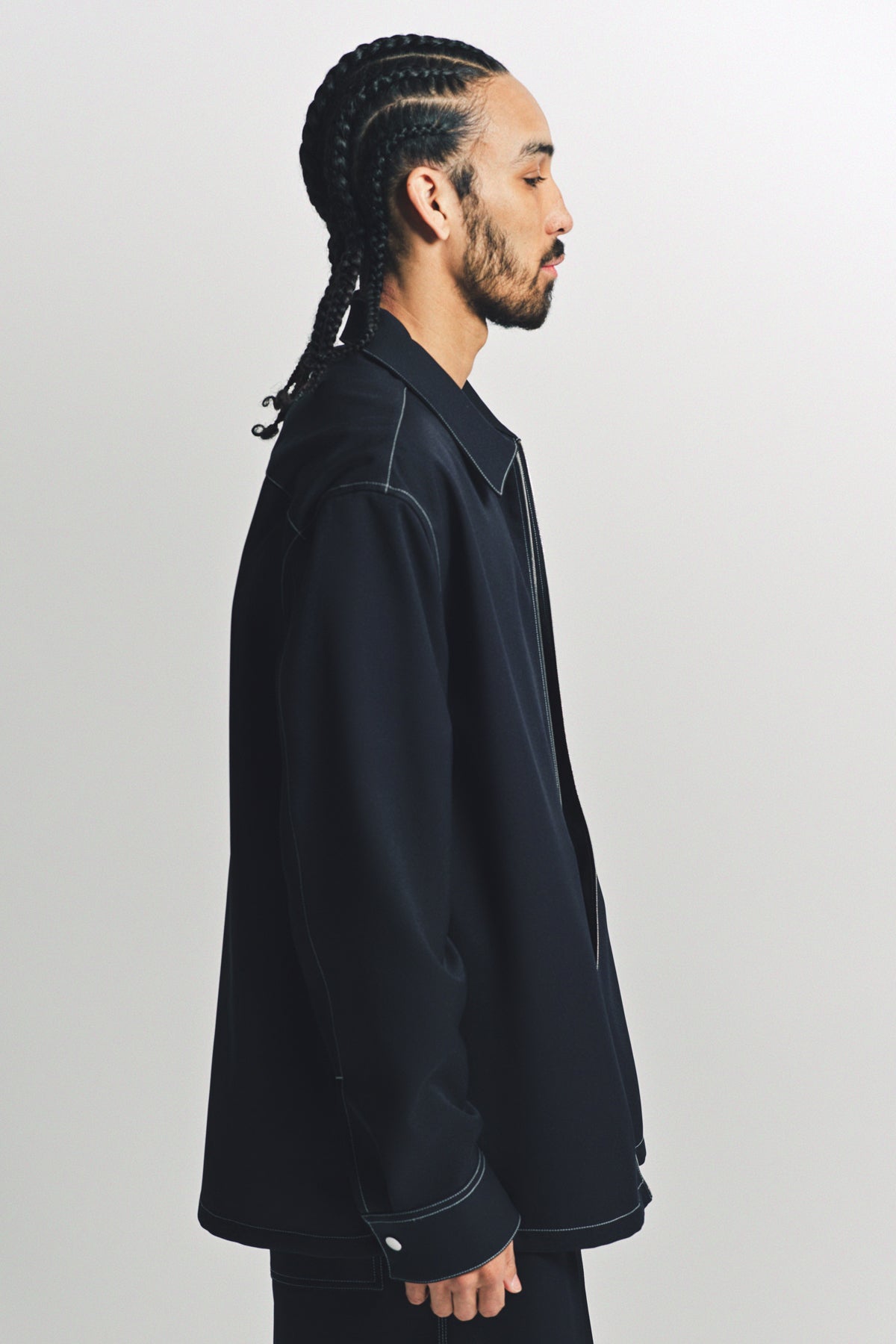 JIL SANDER | 106 ZIP-UP SHIRT - MAXFIELD LA