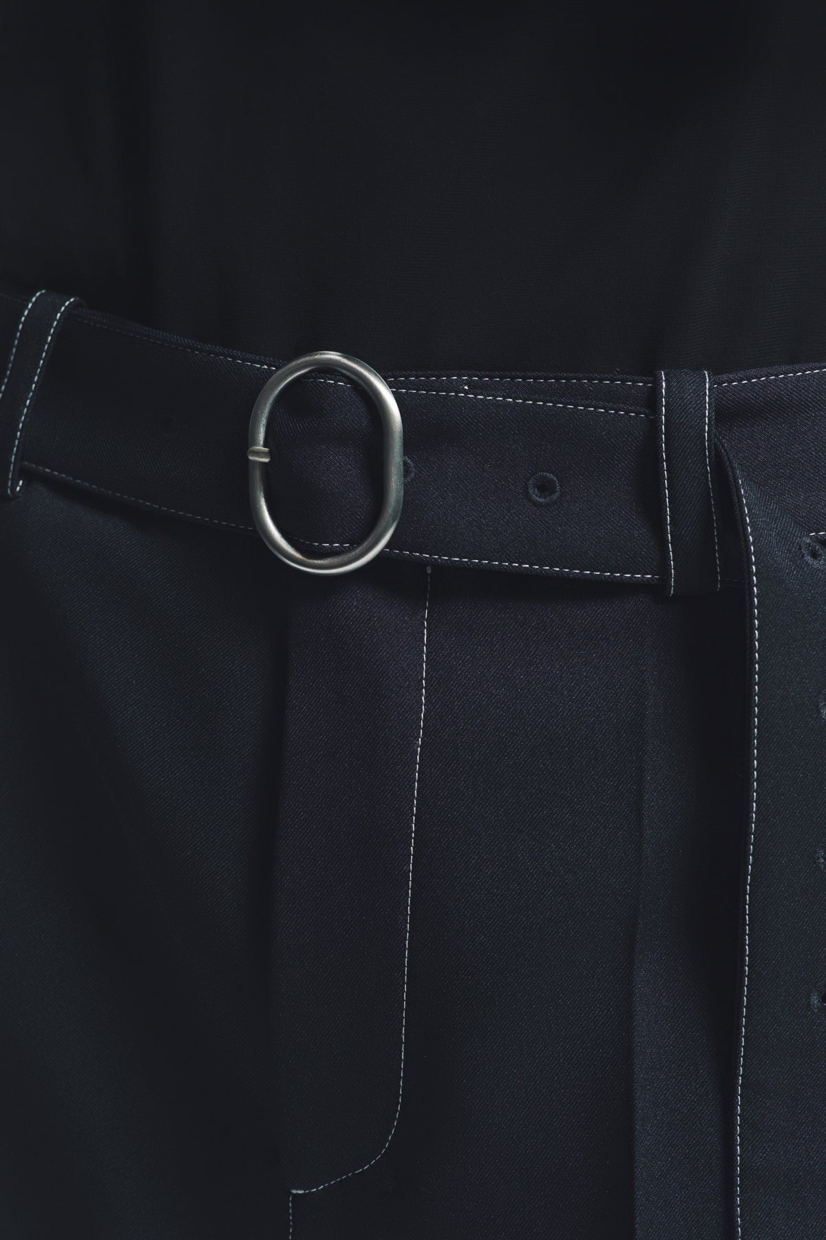 JIL SANDER | BELTED TROUSERS - MAXFIELD LA