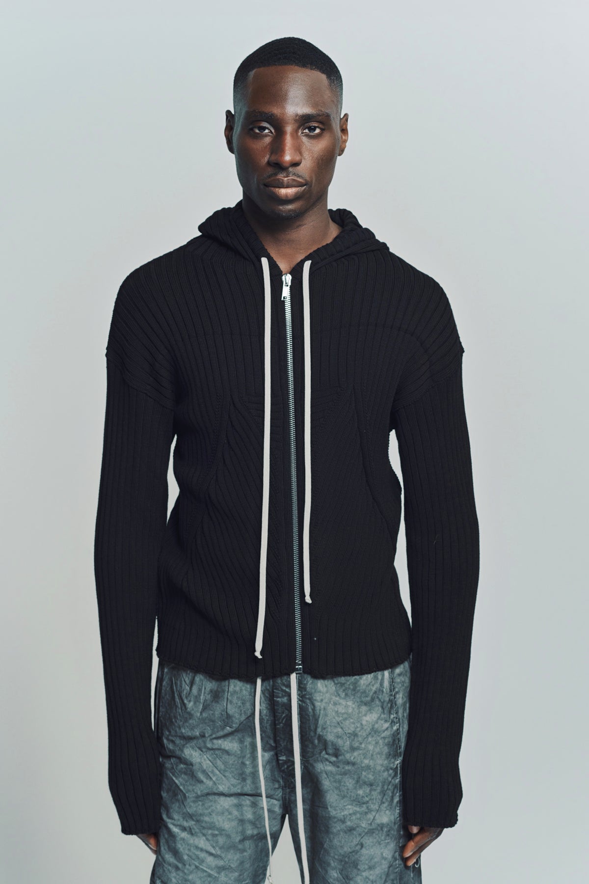 RICK OWENS | ZIPPED HOODIE