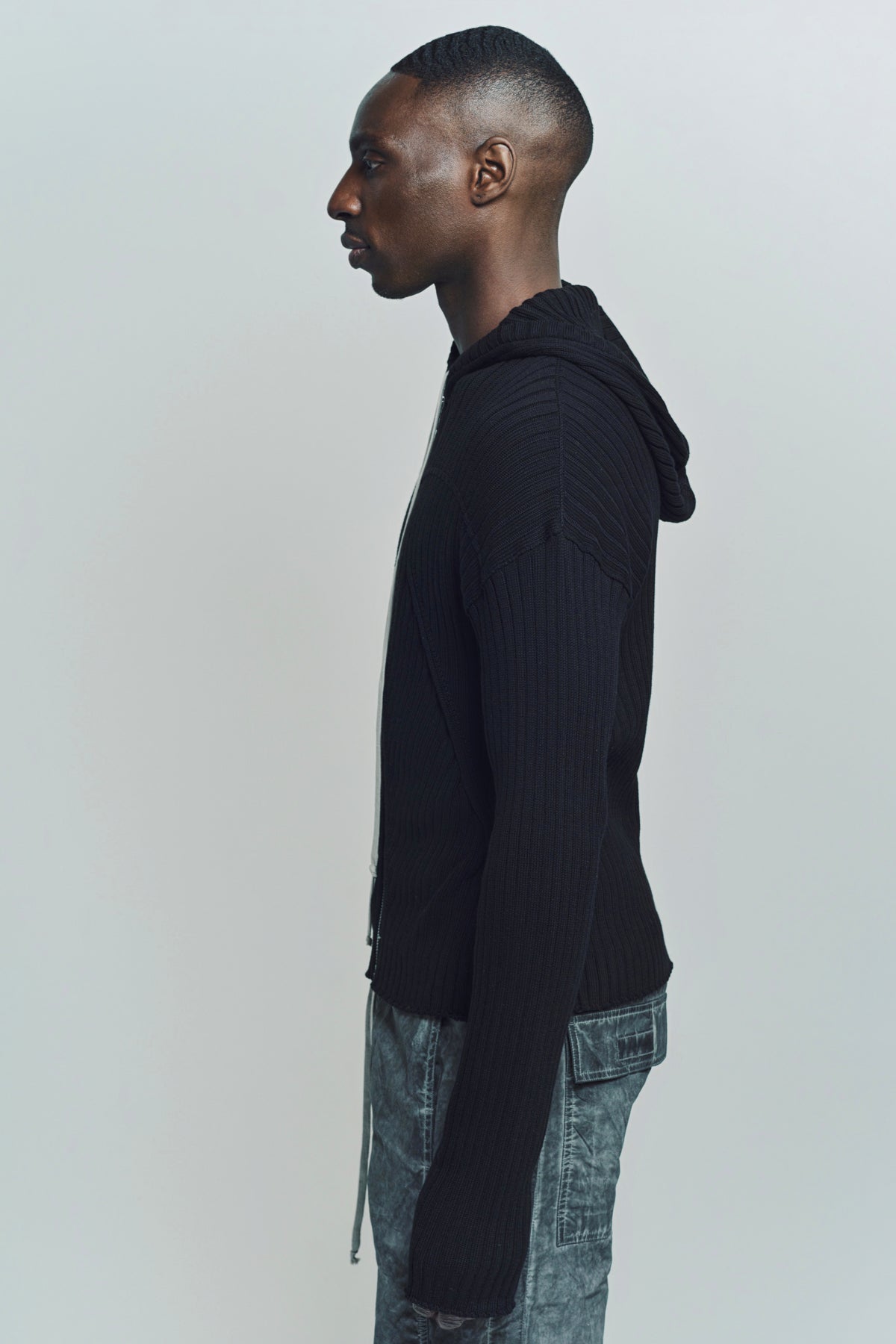 RICK OWENS | ZIPPED HOODIE