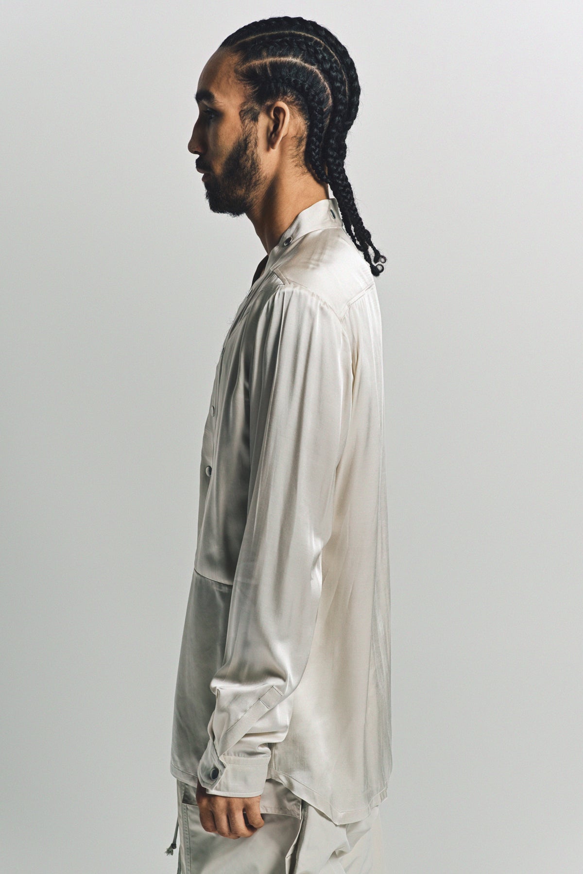 RICK OWENS | LARRY FOGPOCKET SHIRT