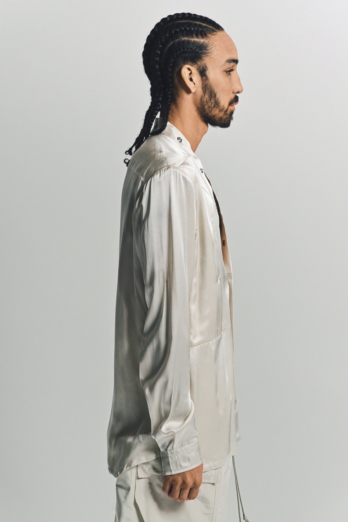 RICK OWENS | LARRY FOGPOCKET SHIRT