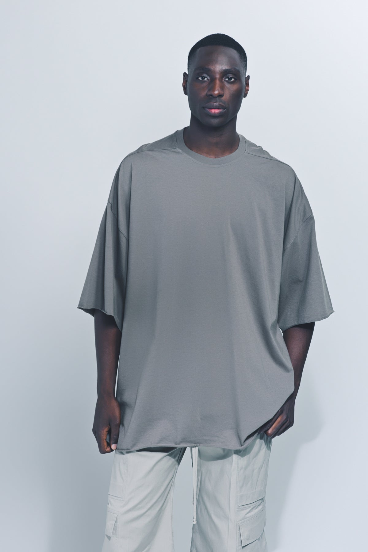 RICK OWENS | TOMMY SHORT SLEEVE TEE - MAXFIELD LA