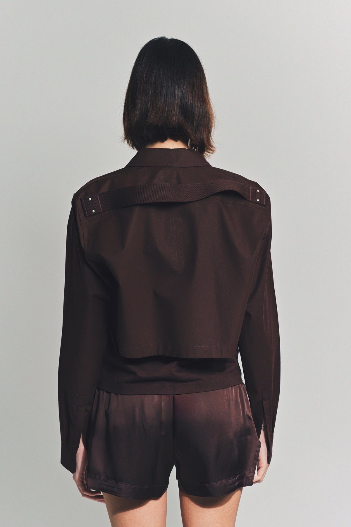 RICK OWENS | CROPPED OUTERSHIRT - MAXFIELD LA