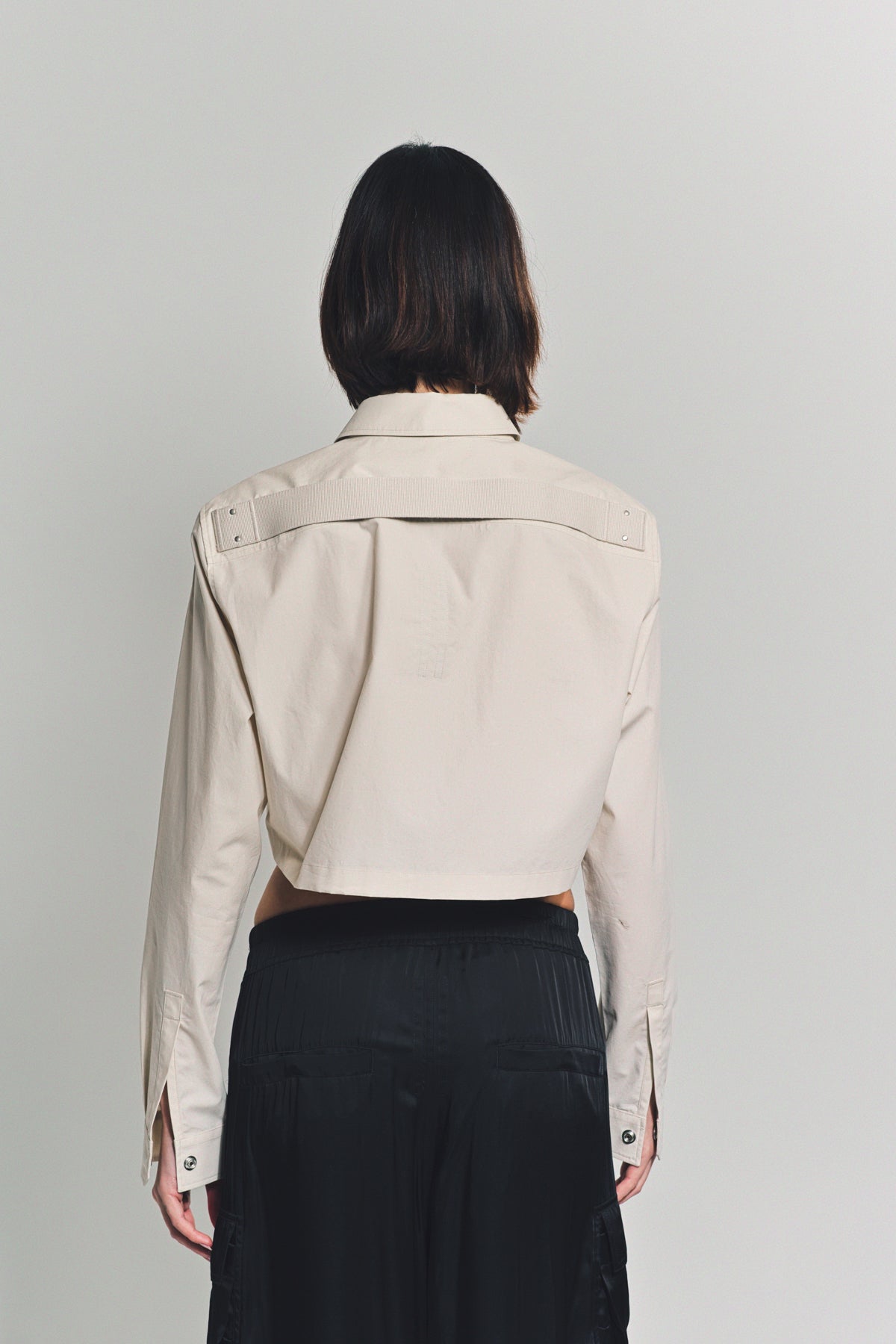 RICK OWENS | CROPPED OUTERSHIRT - MAXFIELD LA