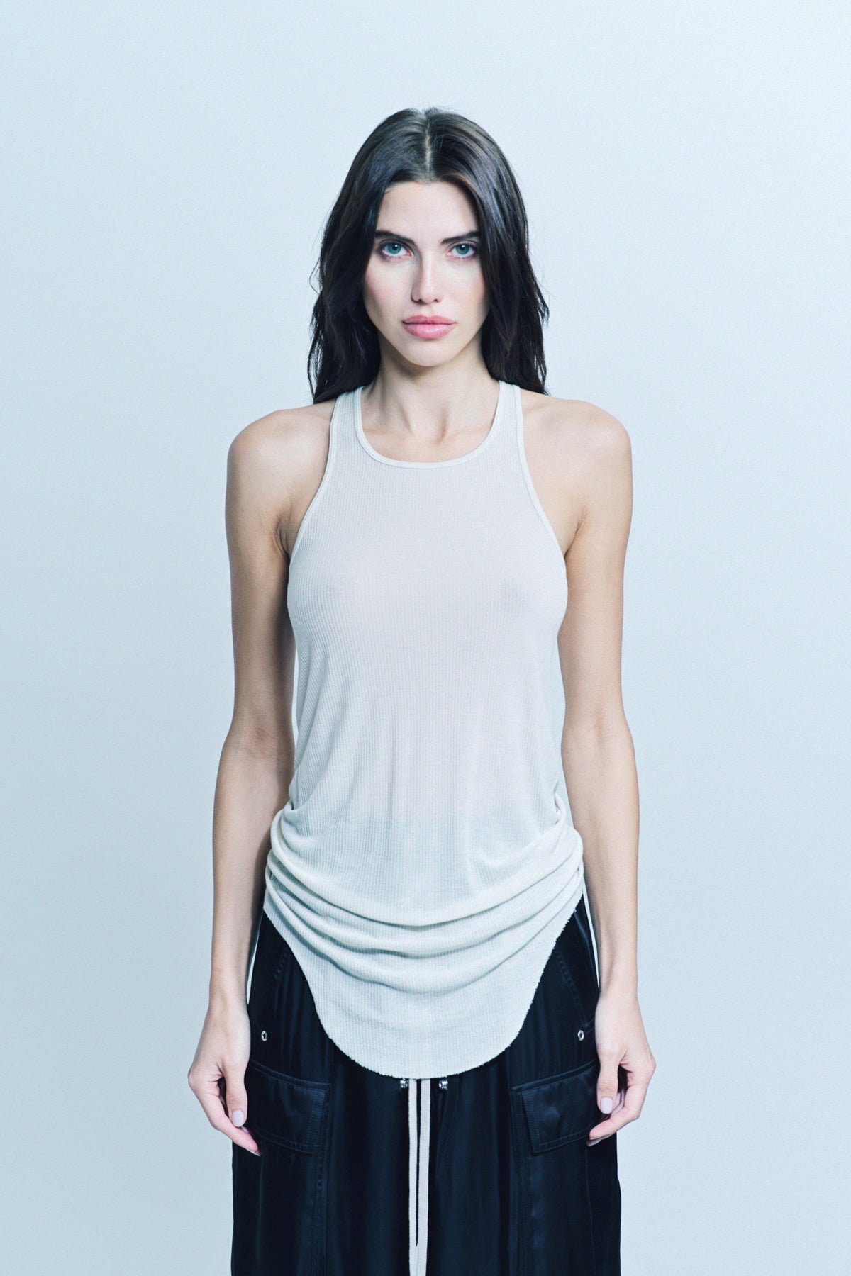 RICK OWENS | BASIC RIB TANK - MAXFIELD LA