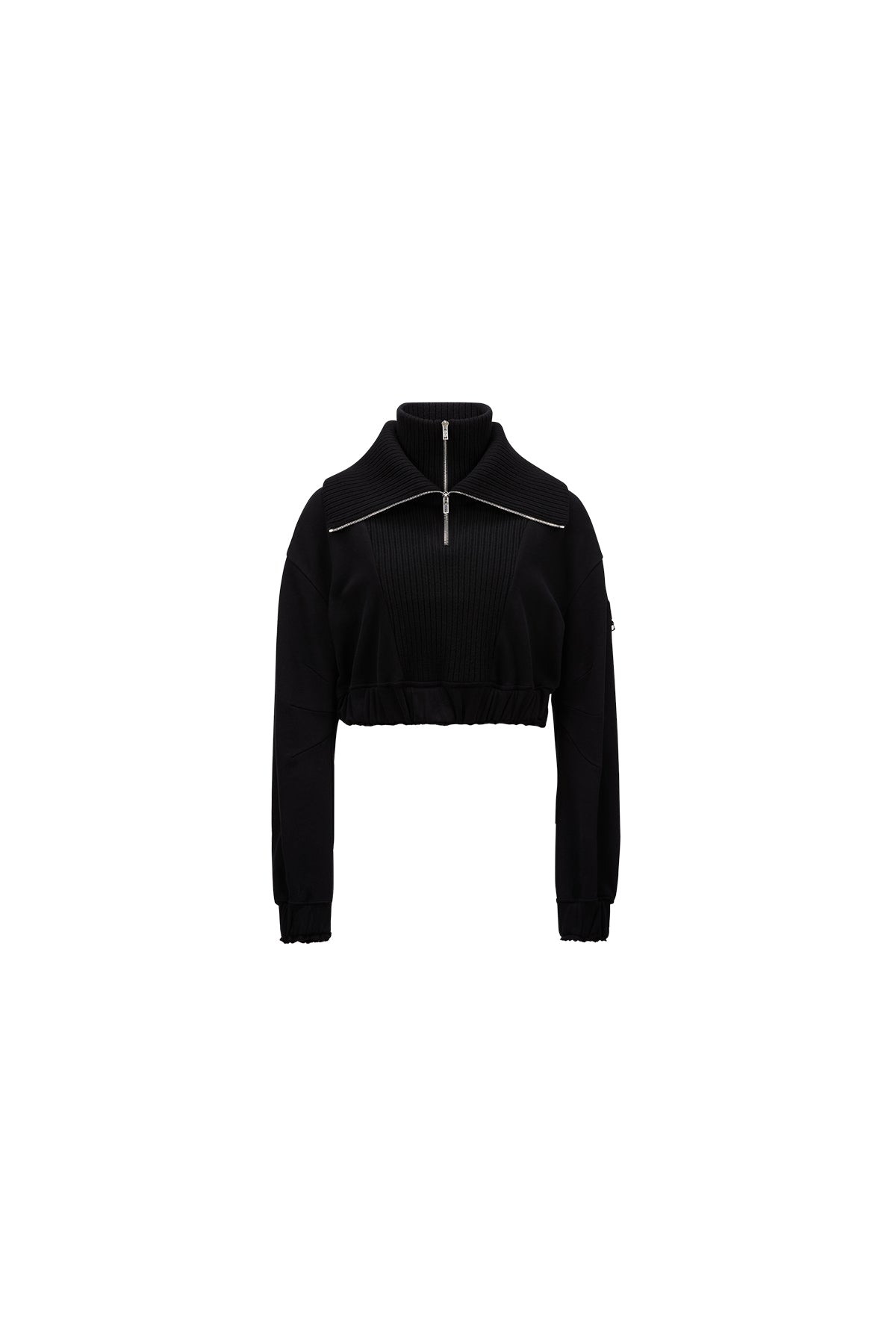 MONCLER X WILLOW SMITH | COTTON HALF-ZIP SWEATSHIRT