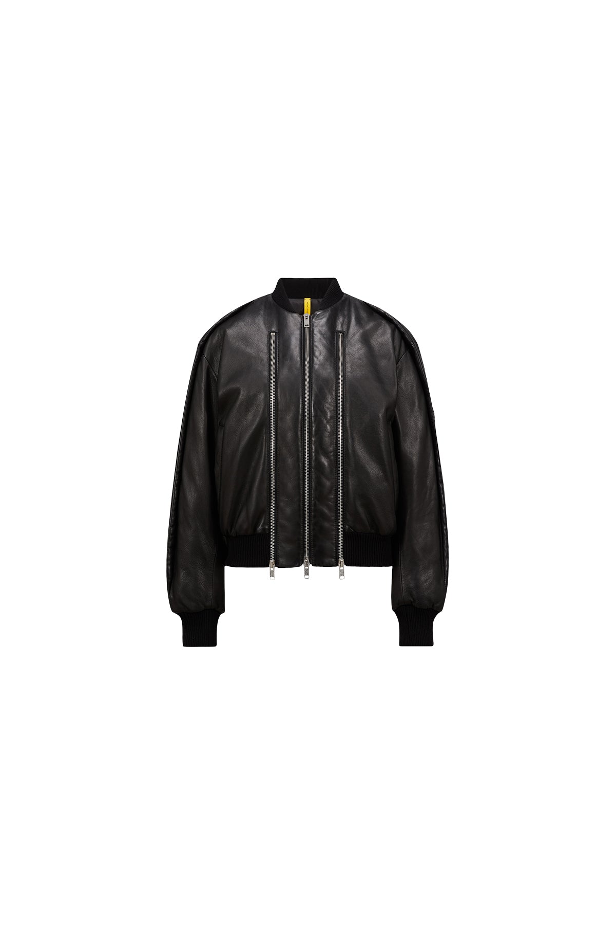 MONCLER X WILLOW SMITH | IALI LEATHER BOMBER JACKET