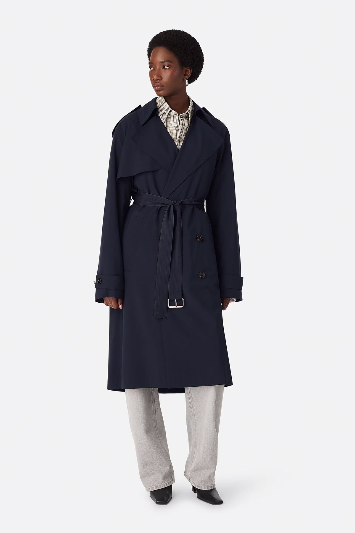 BOTTEGA VENETA | FINE WOOL TRENCH COAT