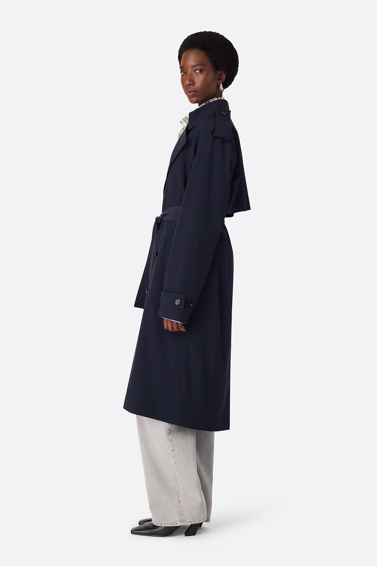 BOTTEGA VENETA | FINE WOOL TRENCH COAT