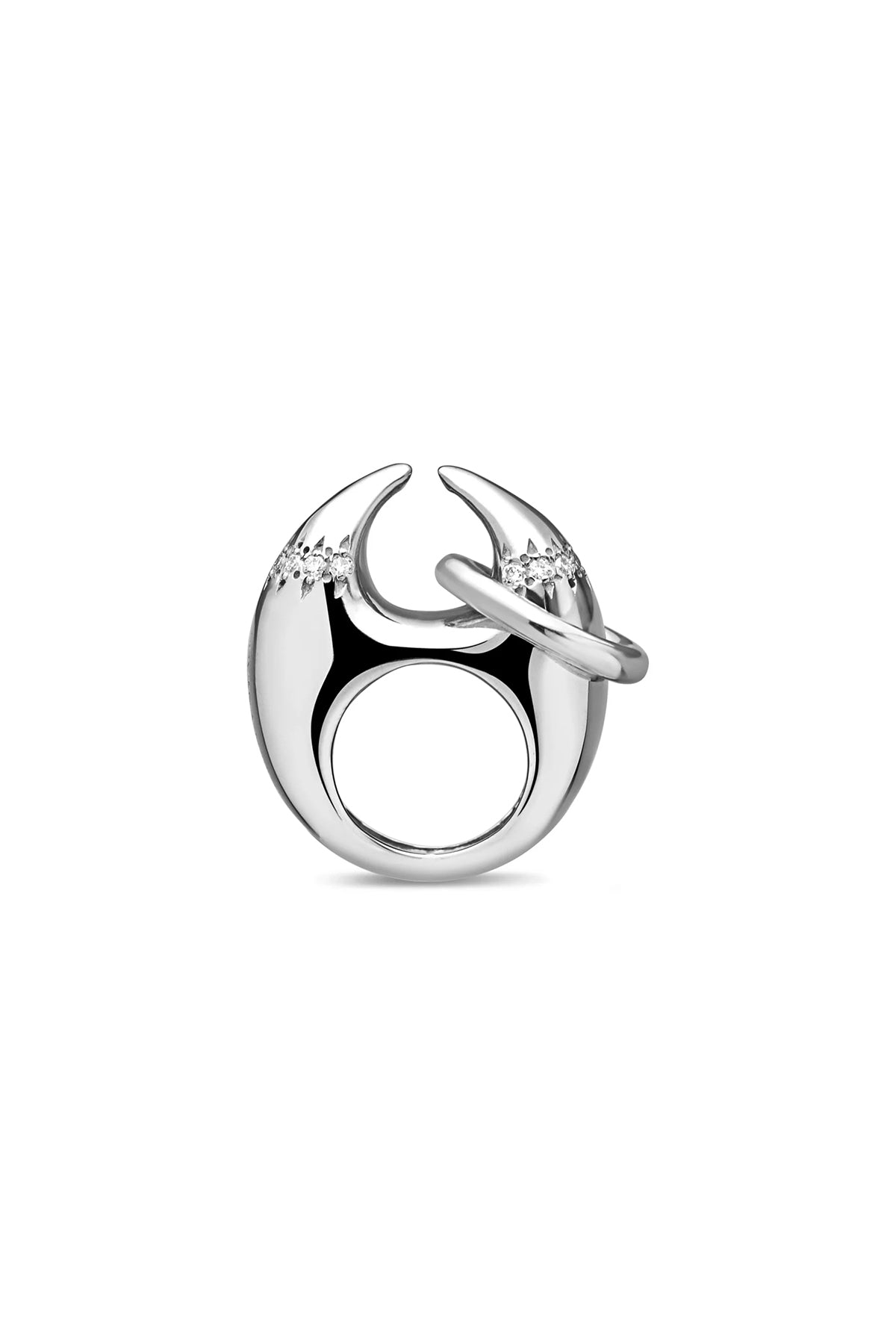 JOVANA DJURIC | HORUS DIAMOND EGO PINCHER RING