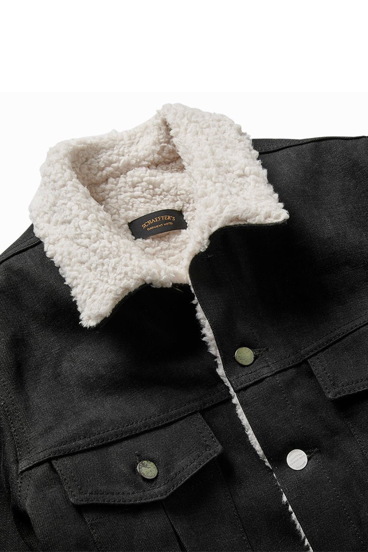 SCHAEFFER'S GARMENT HOTEL | SHEARLING DENIM JACKET