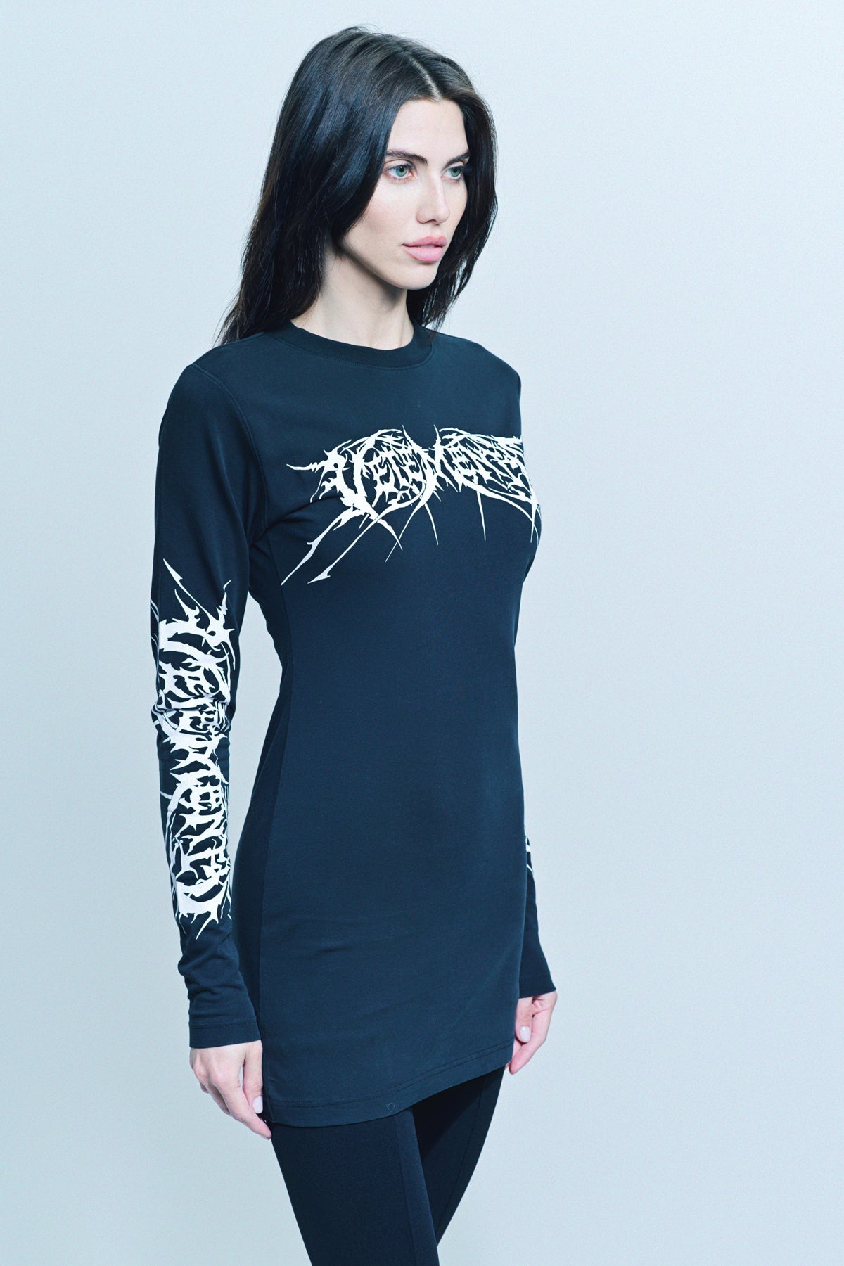 VETEMENTS | DEATH METAL MINI DRESS