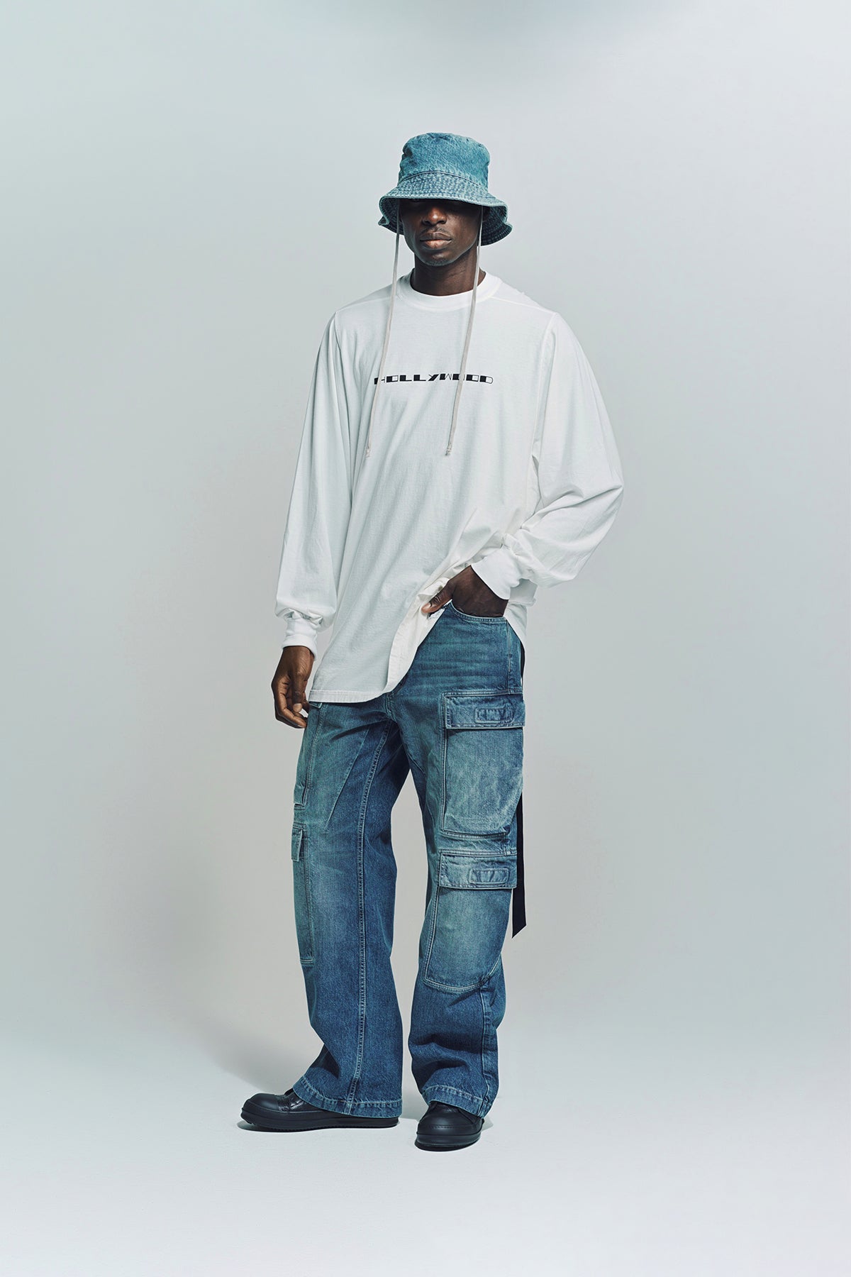 RICK OWENS DRKSHDW | JUMBO LONG SLEEVE TEE